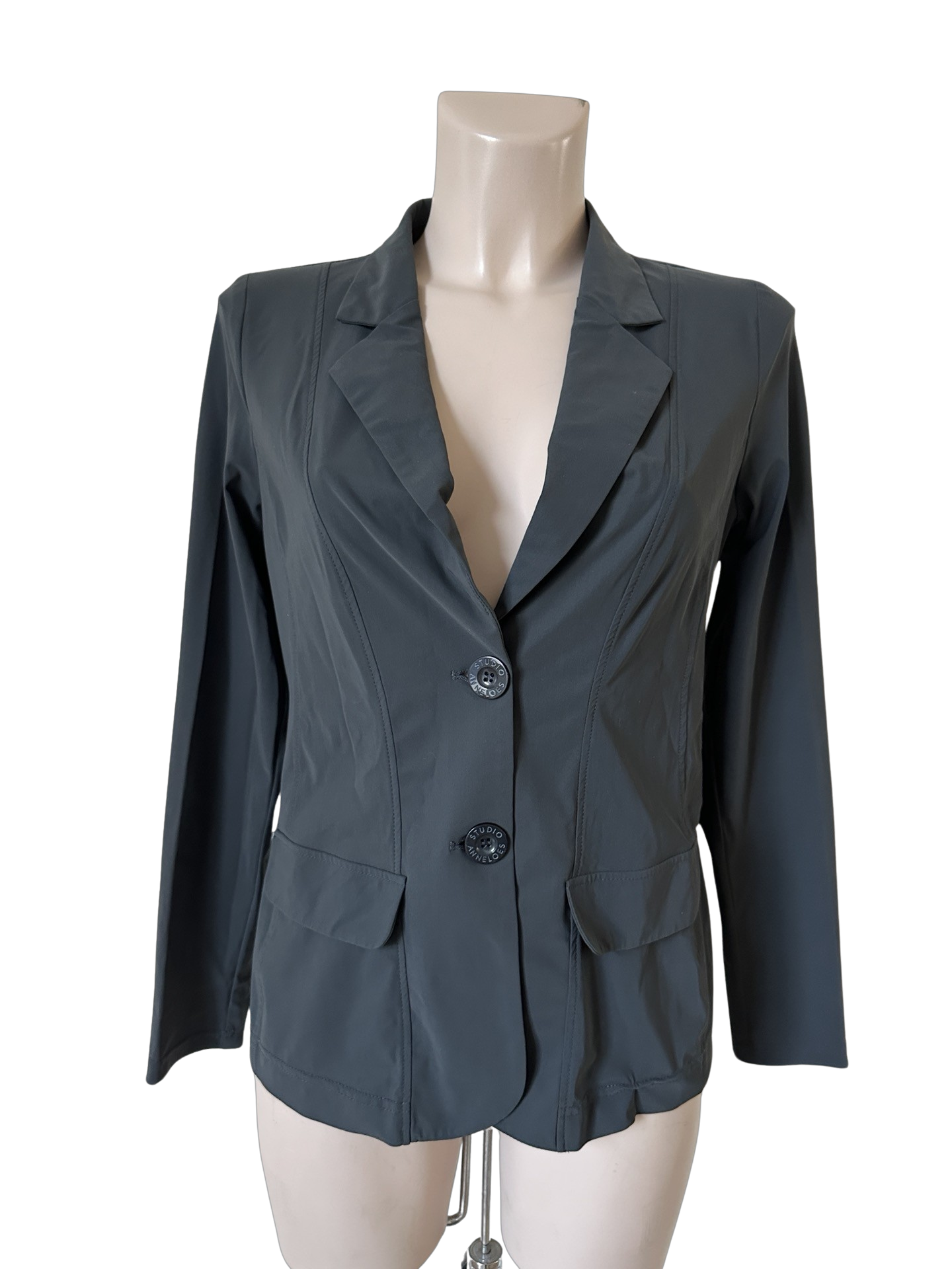 Studio Anneloes blazer grijs travel S
