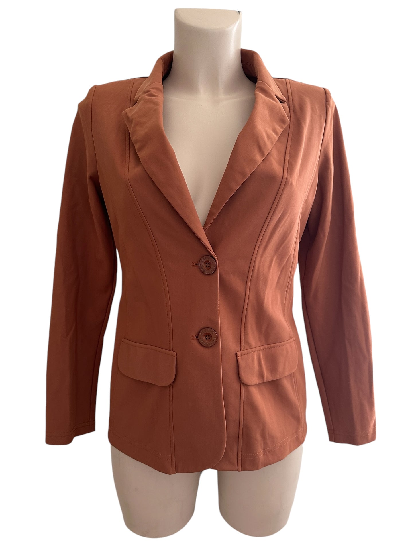 Studio Anneloes blazer bruin bonded travel S
