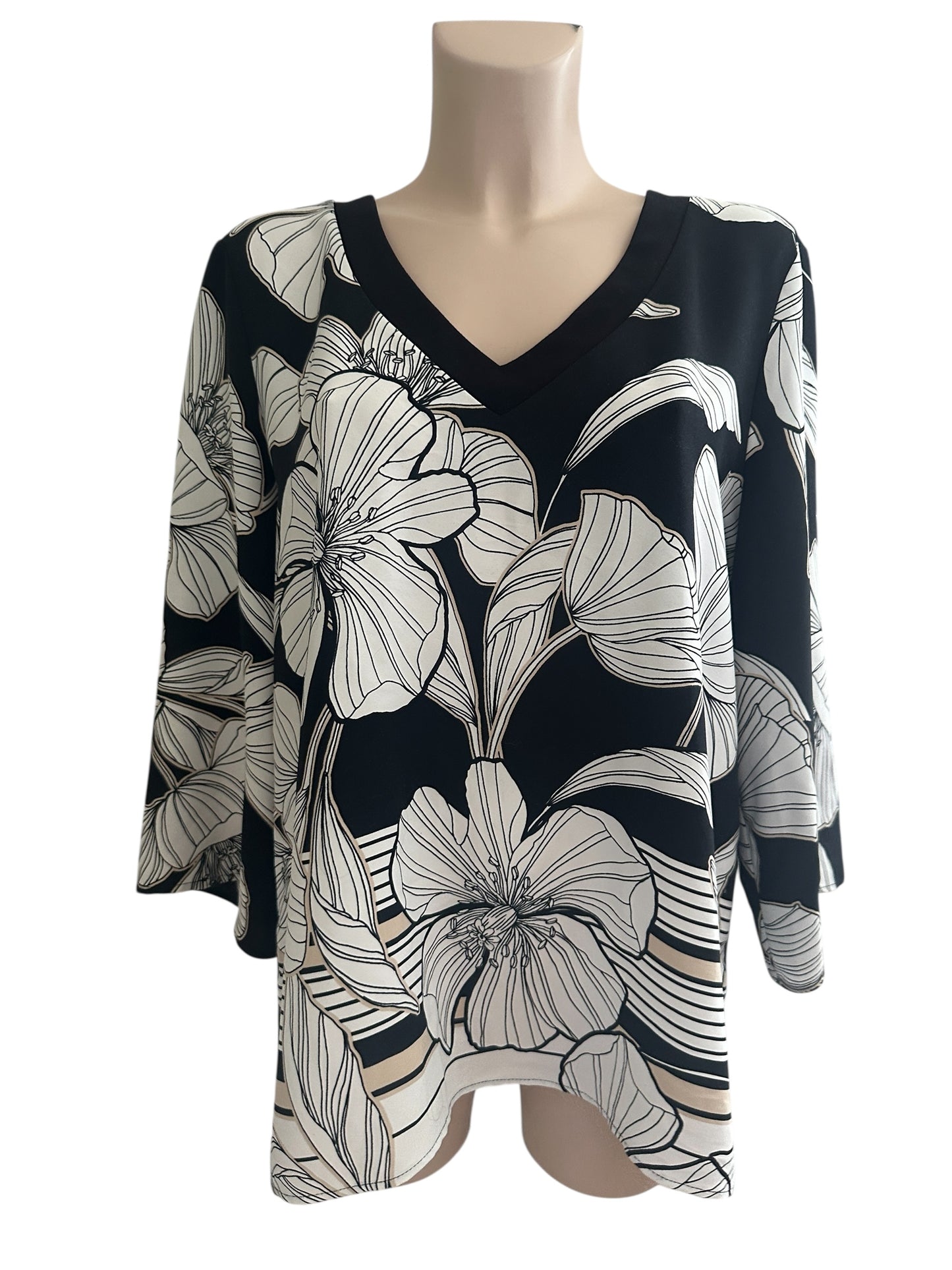 Joseph Ribkoff shirt lange mouw XL
