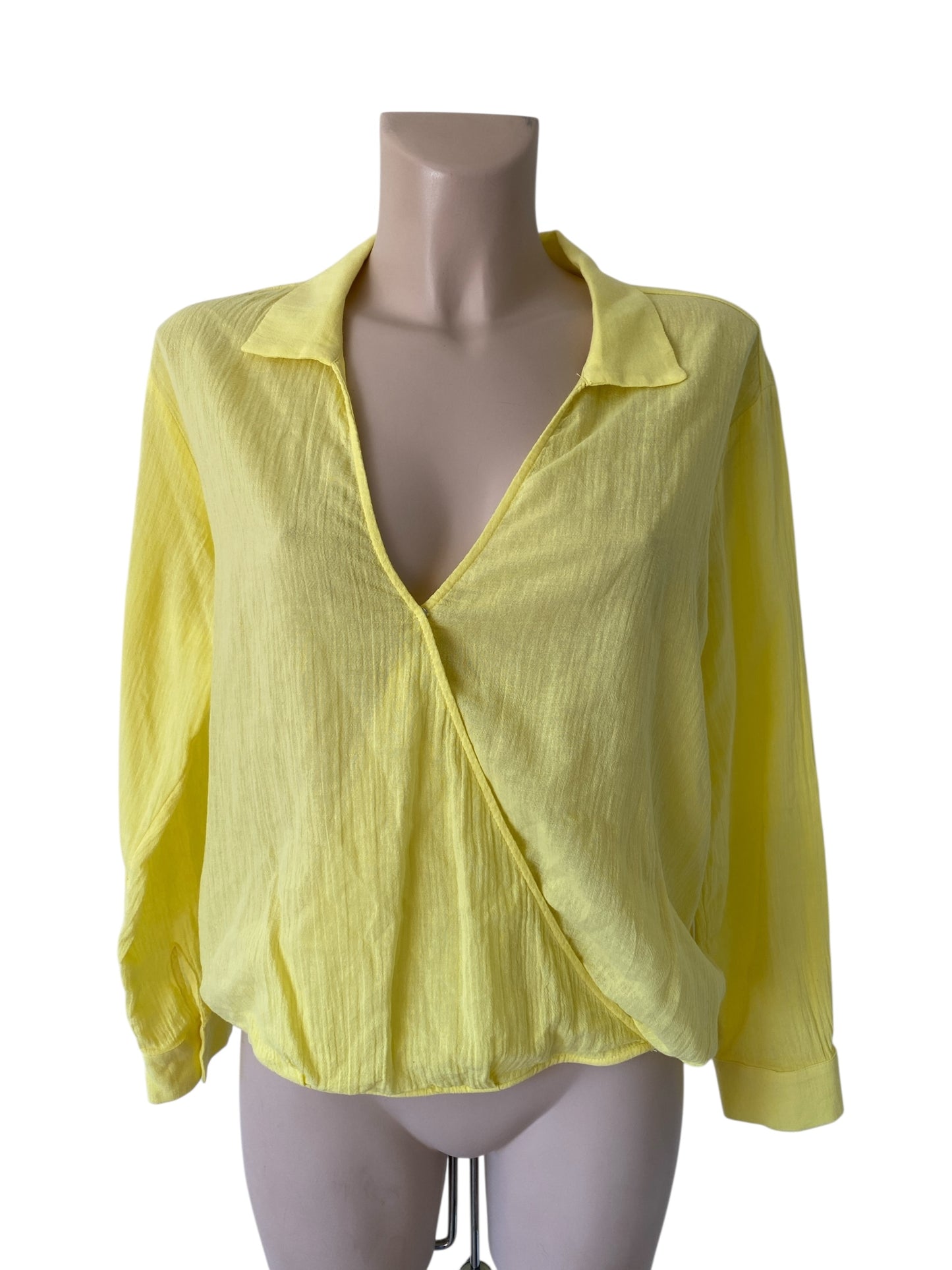 Yaya shirt lange mouw XL