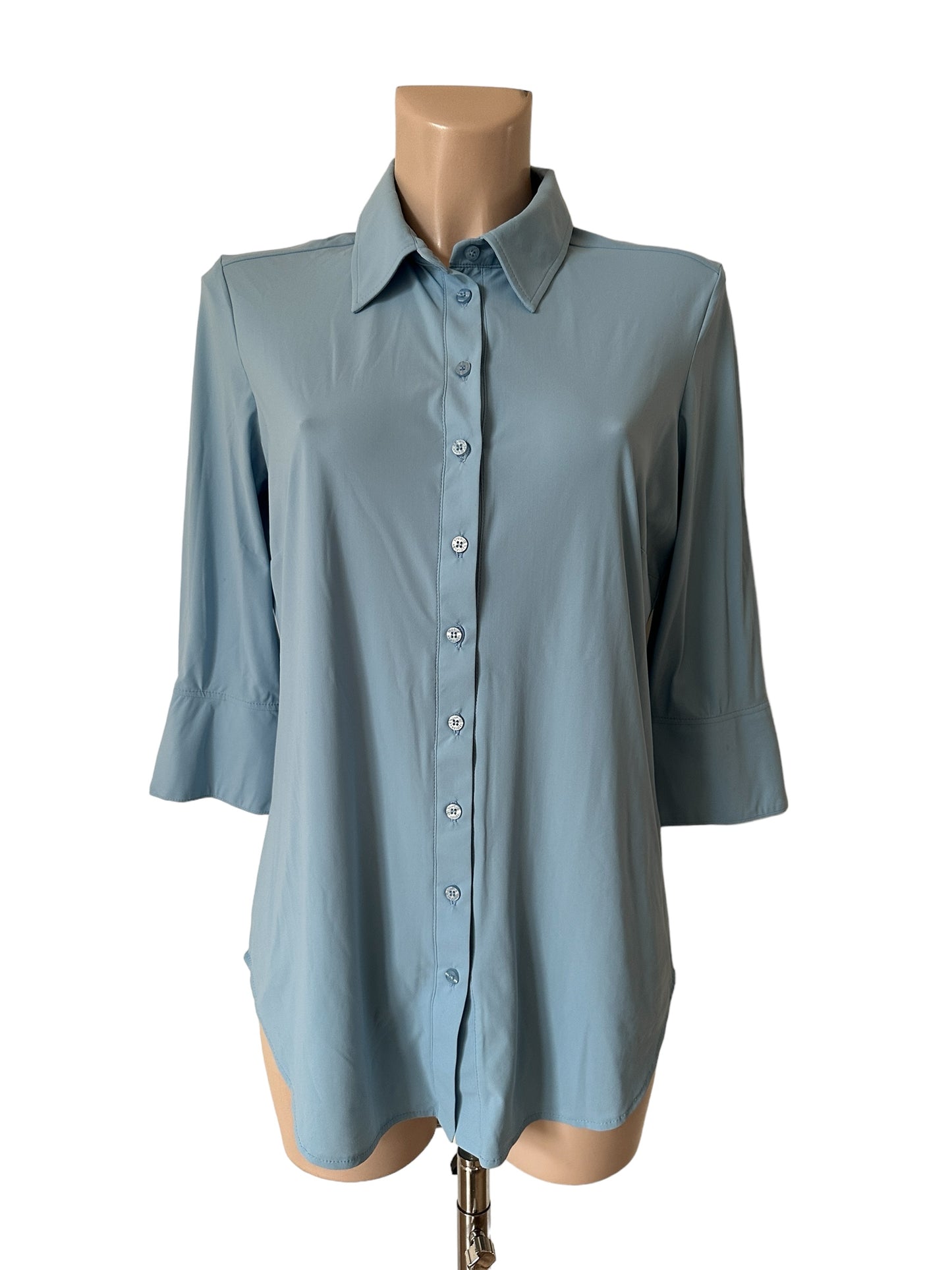 Studio Anneloes blouse blauw travel M