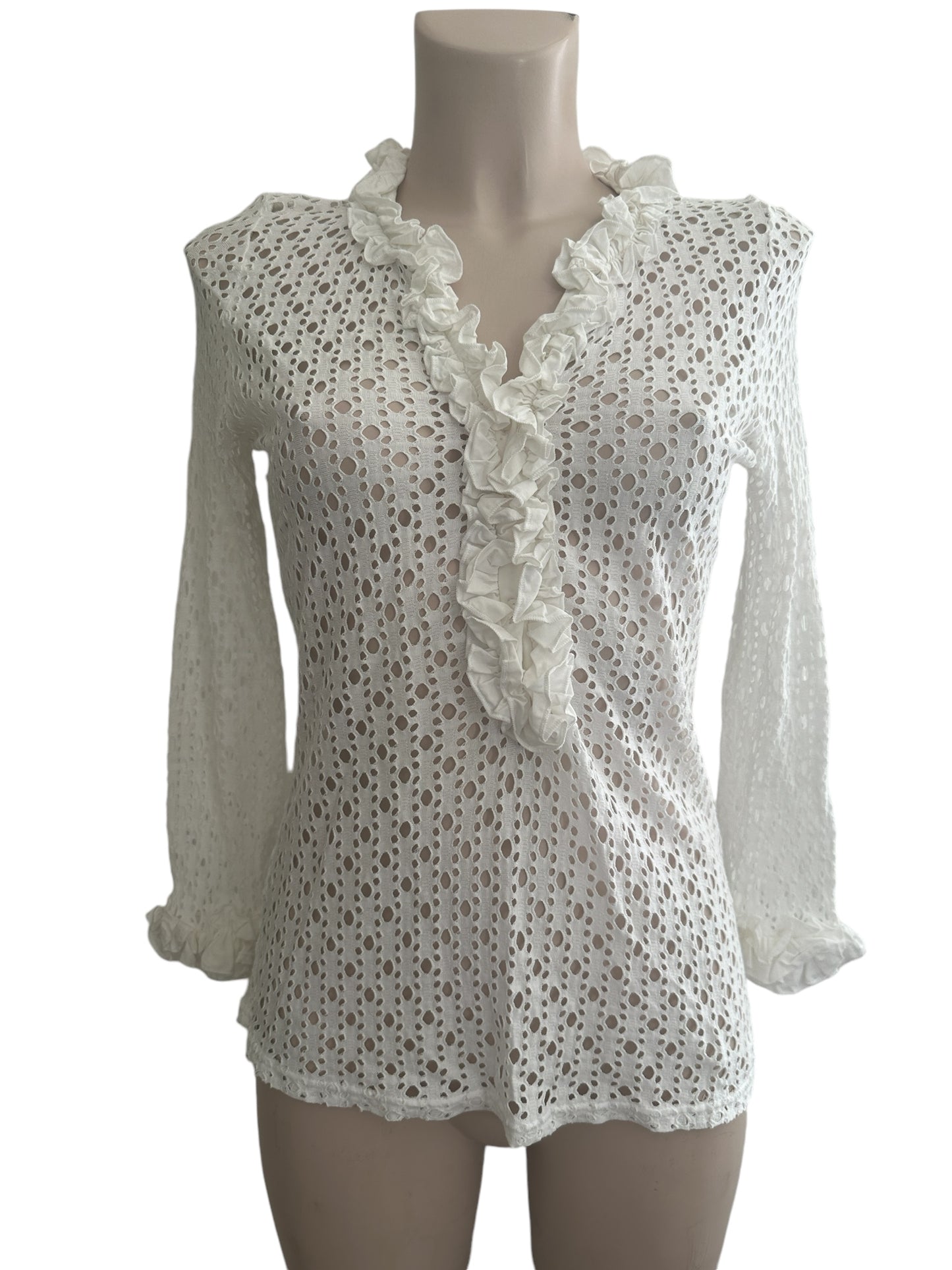 Anne Fontaine shirt lange mouw S