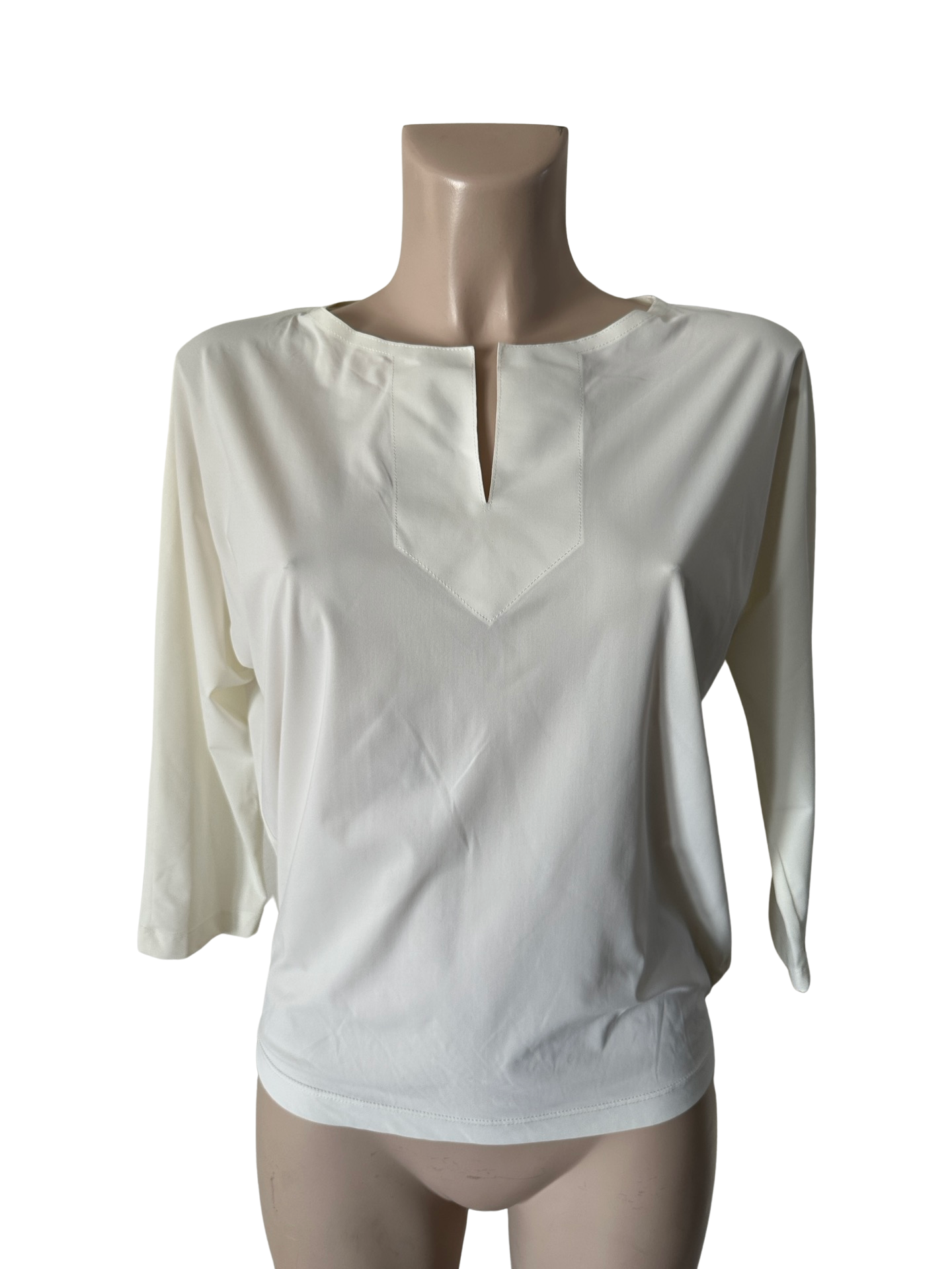 Zenggi shirt lange mouw travel wit XS