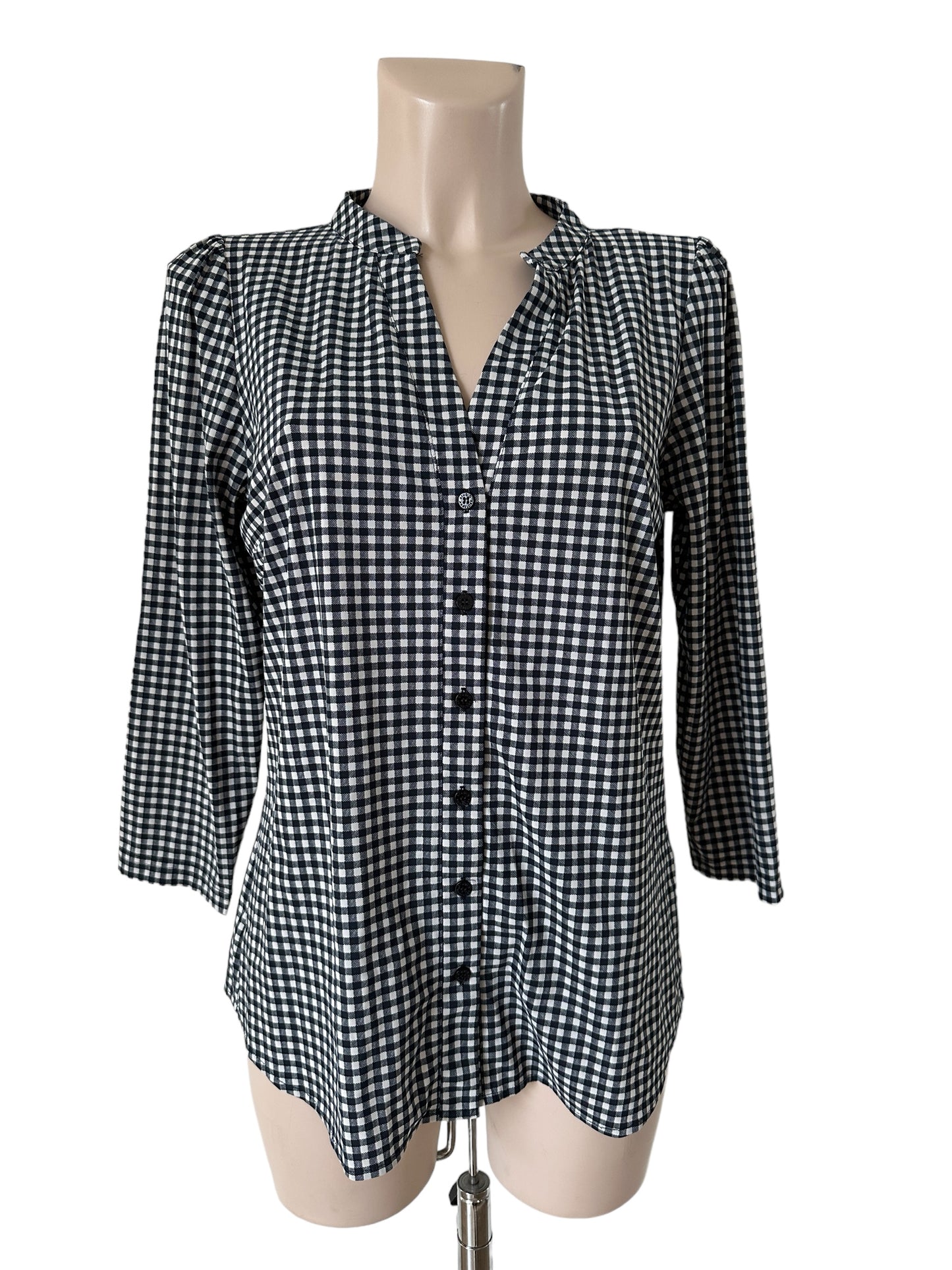Studio Anneloes blouse zwart wit travel L