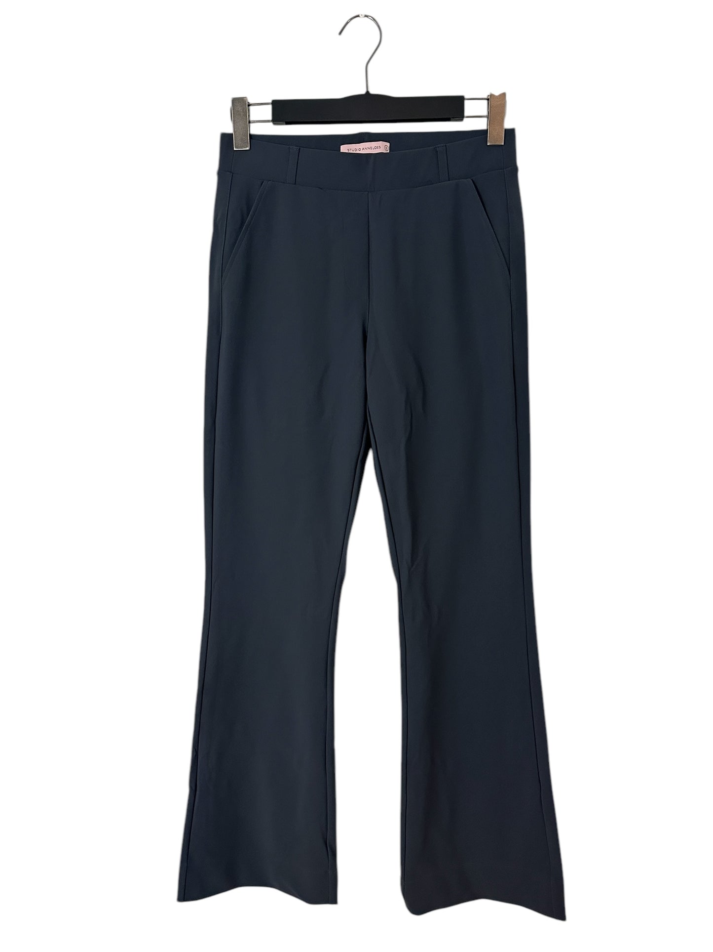 Studio Anneloes broek grijs bonded flared S
