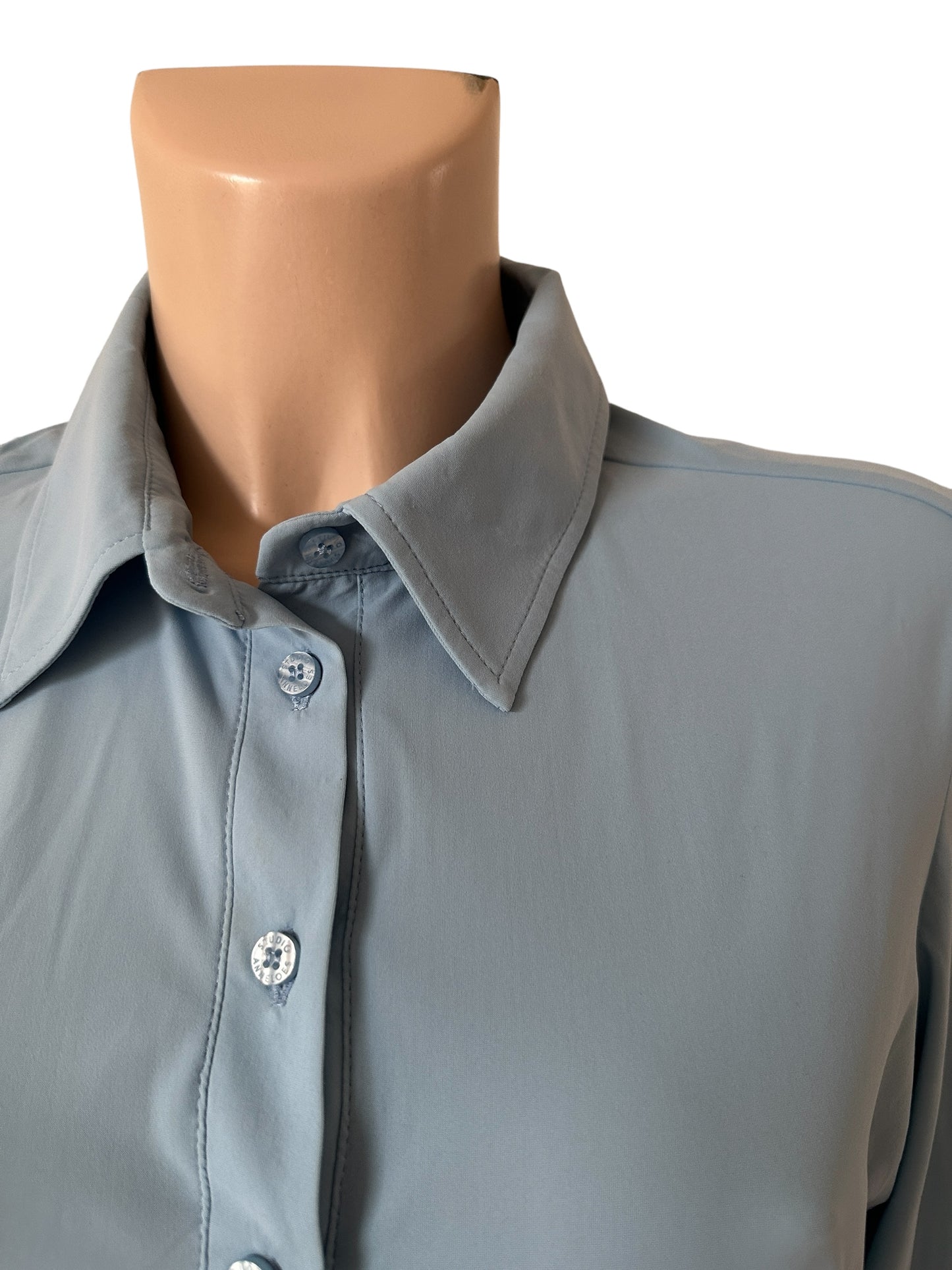 Studio Anneloes blouse blauw travel M