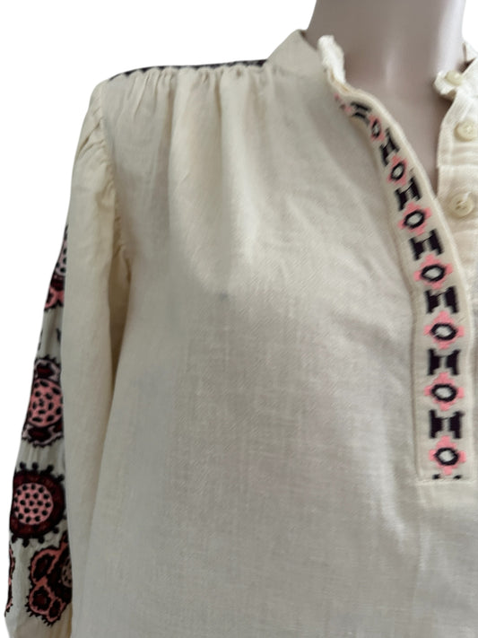 Bluse mit Scotch-and-Soda-Motiv, Größe S