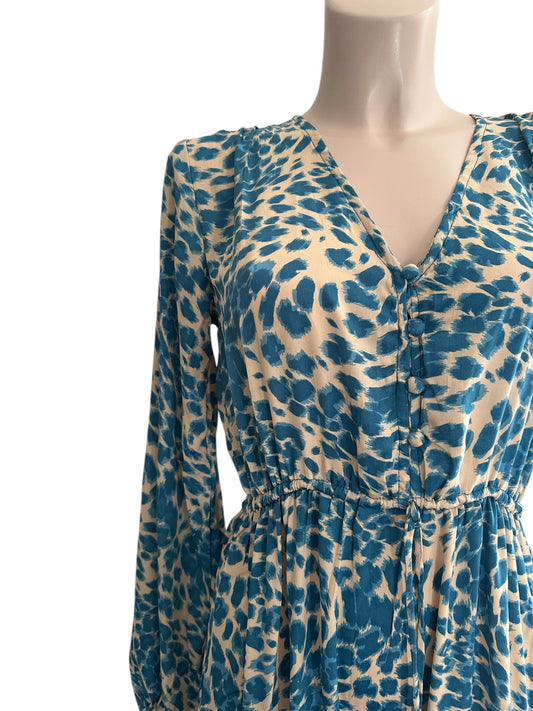 Gold & Silver maxi dress M