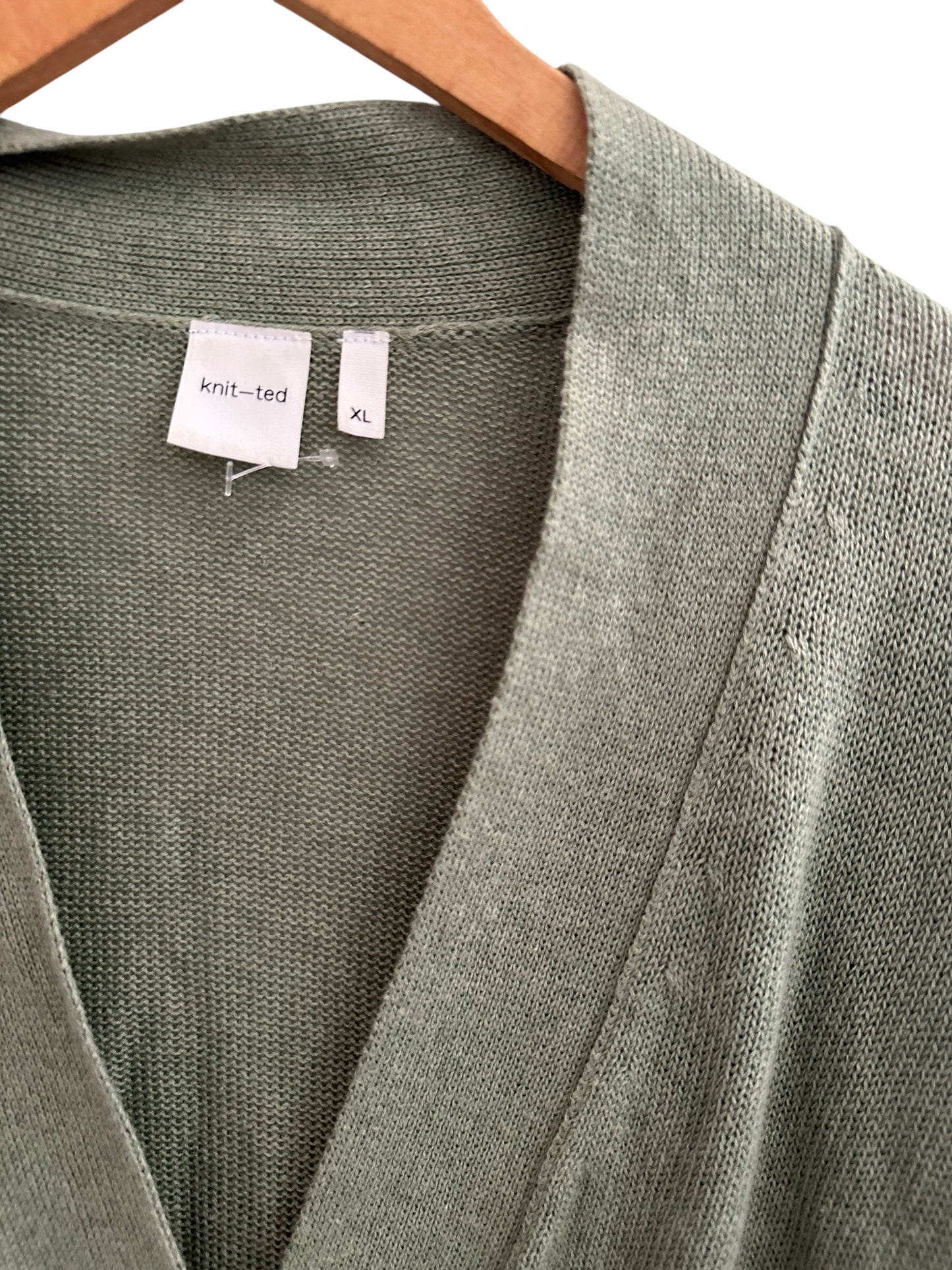 Knit-Ted vest XL