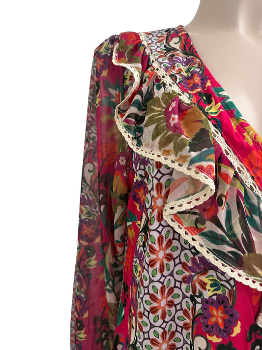 Tessa Koops Langarmshirt, Größe M