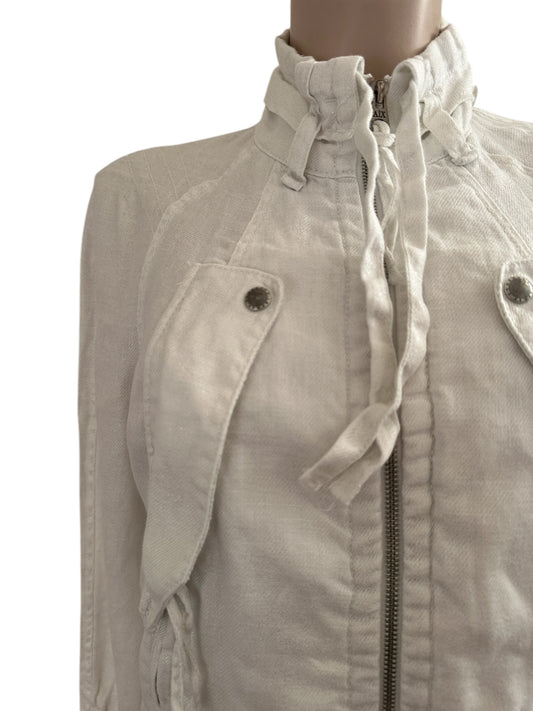 Armani Weste aus Leinen, Größe M