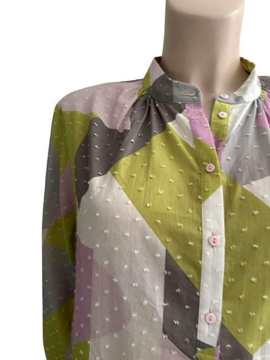 Espresso-Hemd langärmlig NEU L