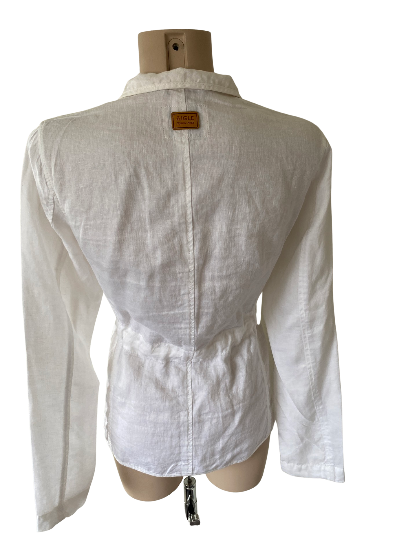 Aigle vest linnen M