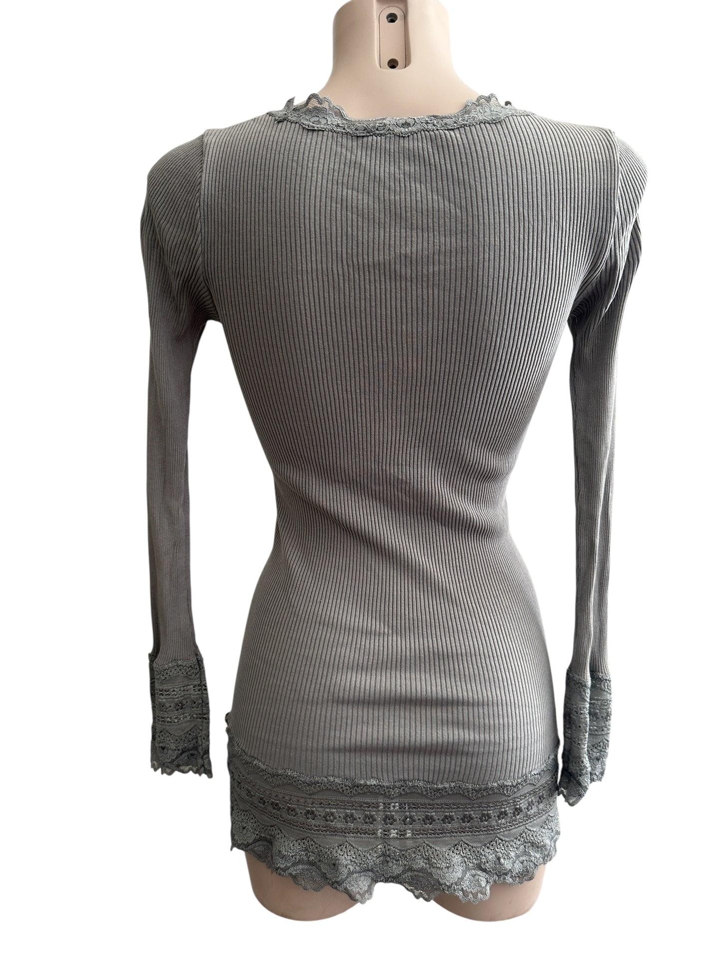 Rosemunde shirt lange mouw S