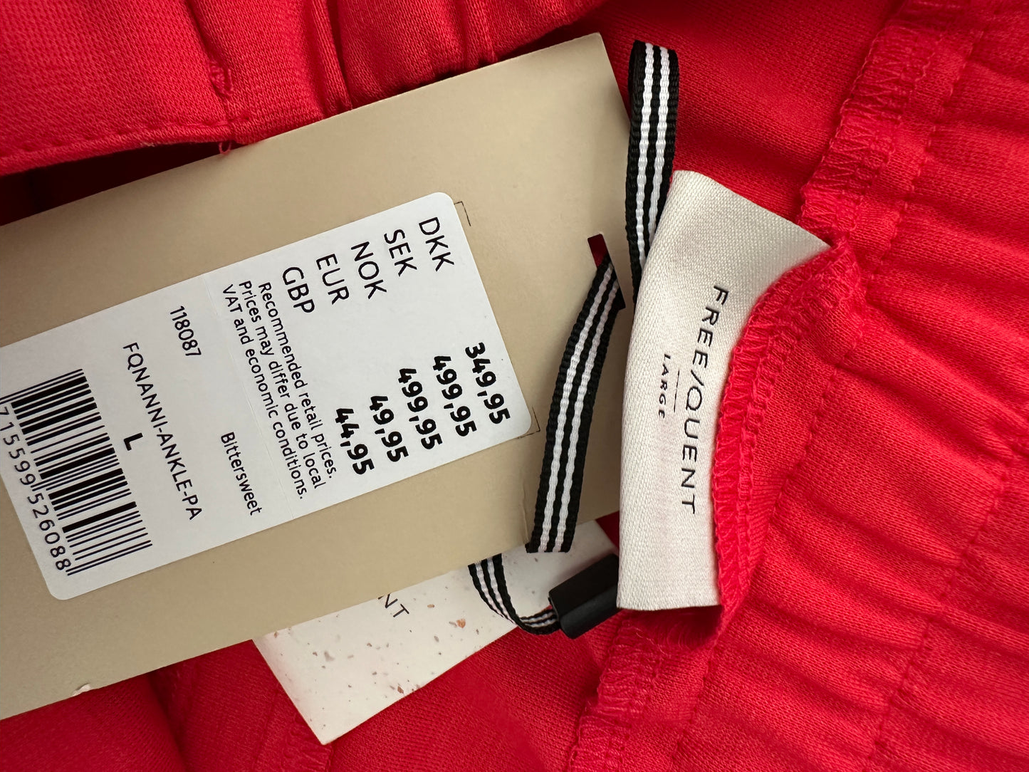 Freequent broek NIEUW (meerdere maten)