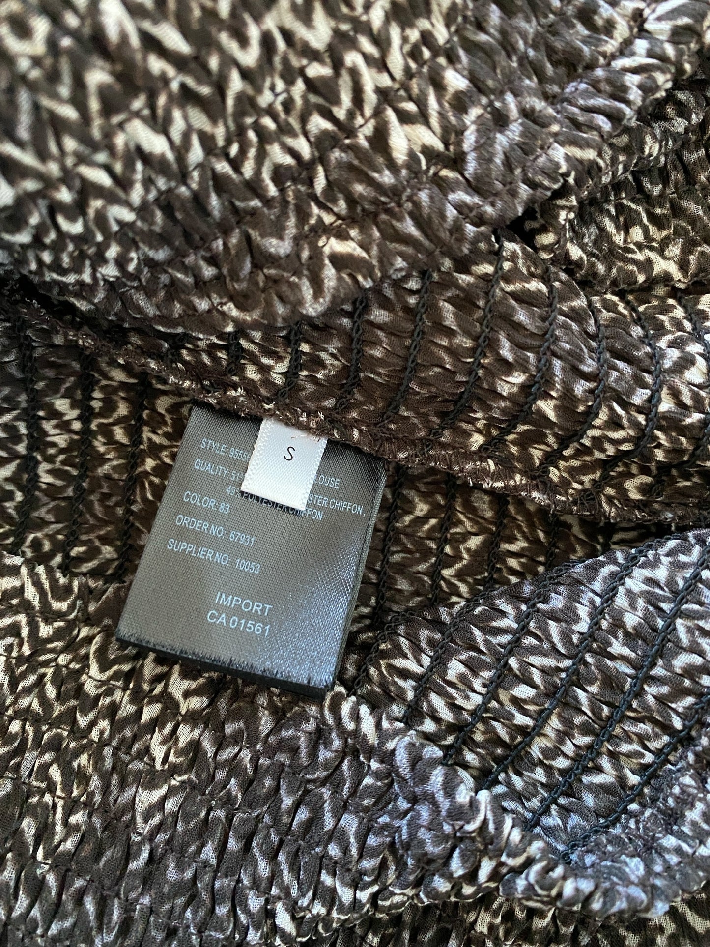 Co’Couture shirt lange mouw S