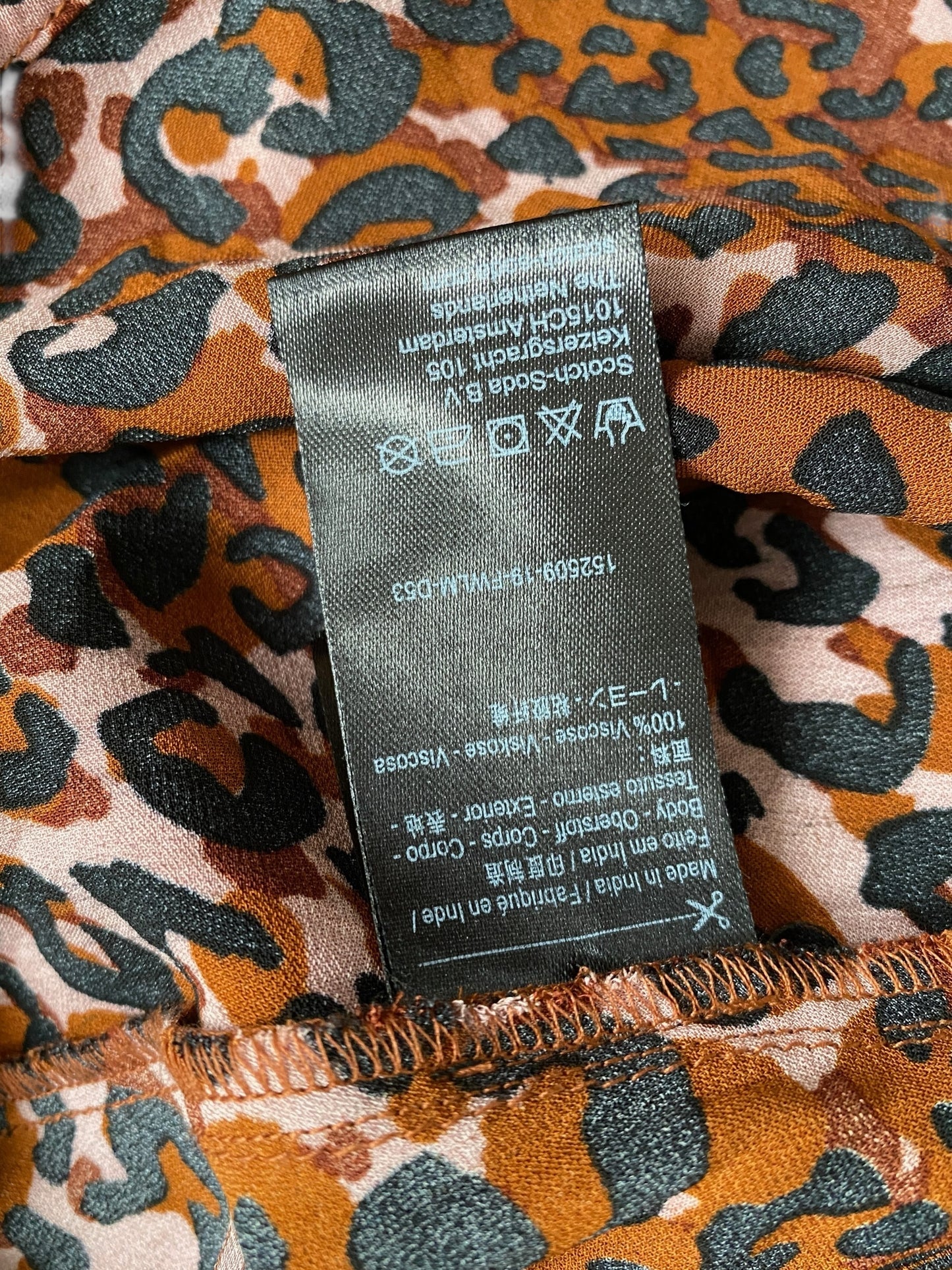 Scotch en Soda shirt lange mouw XS
