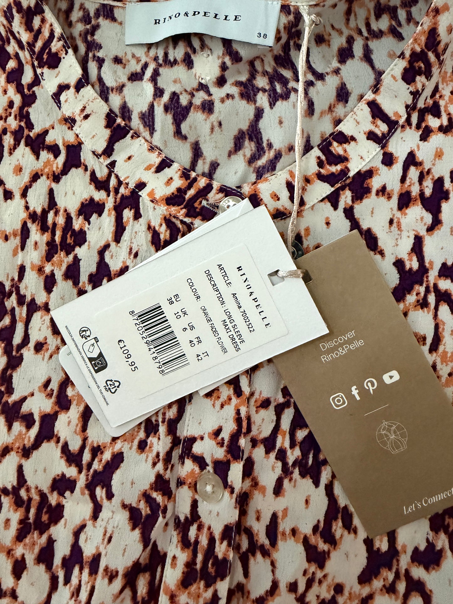 Rino & Pelle maxi jurk NIEUW XXL