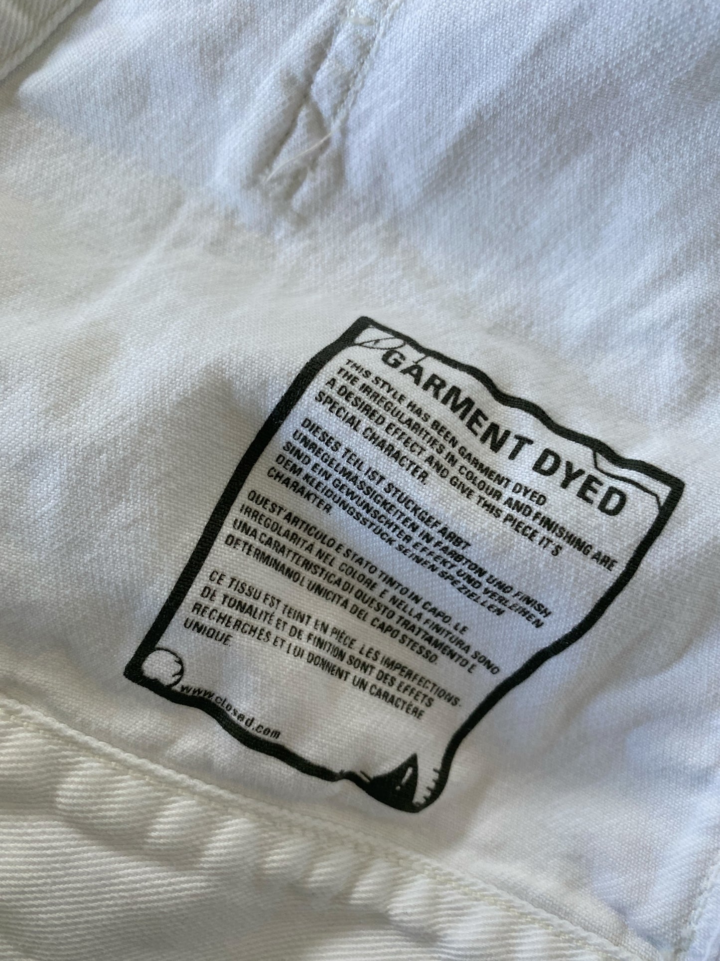 Closed spijkervest XS