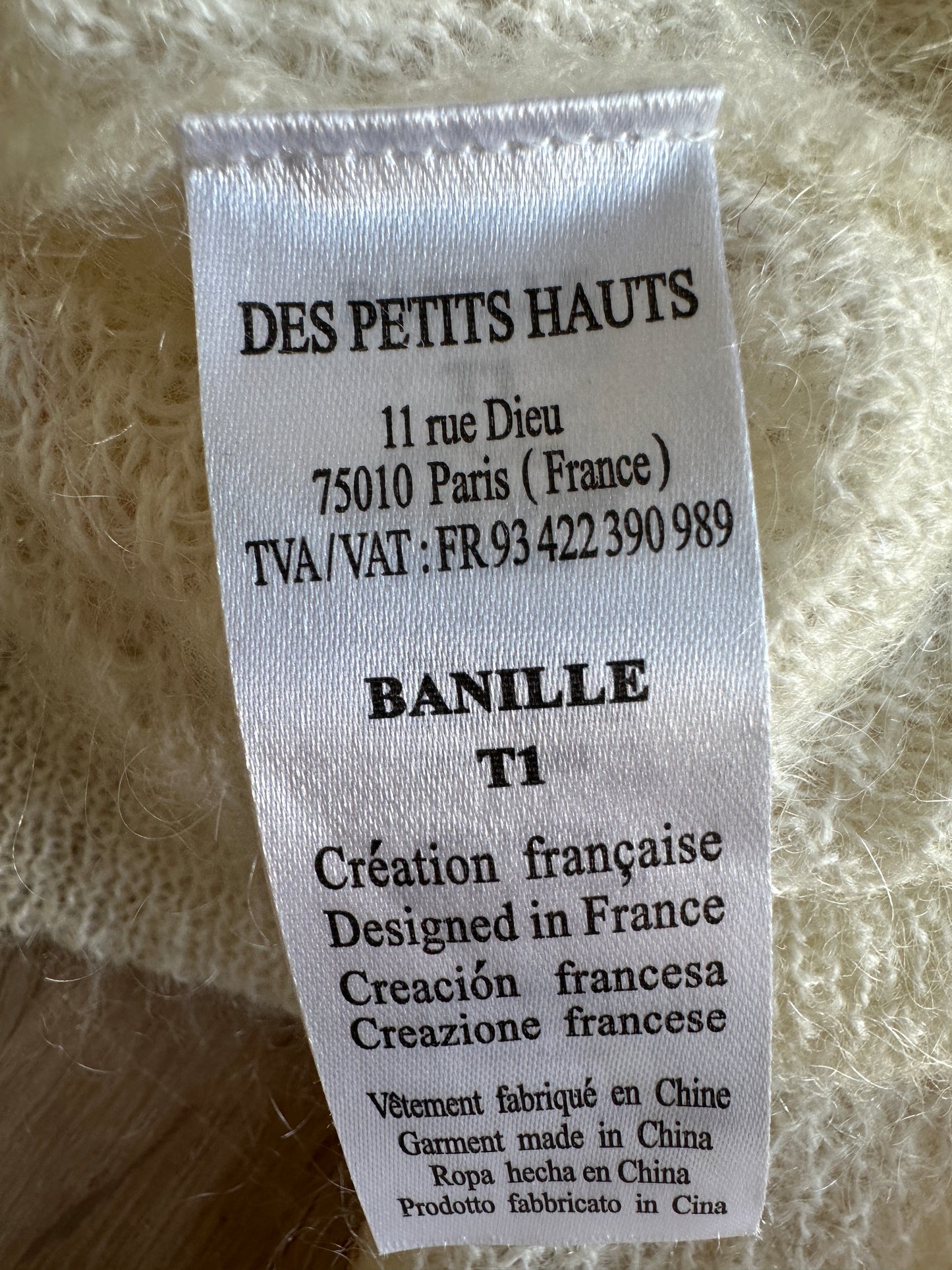 Des Petit Hauts trui S