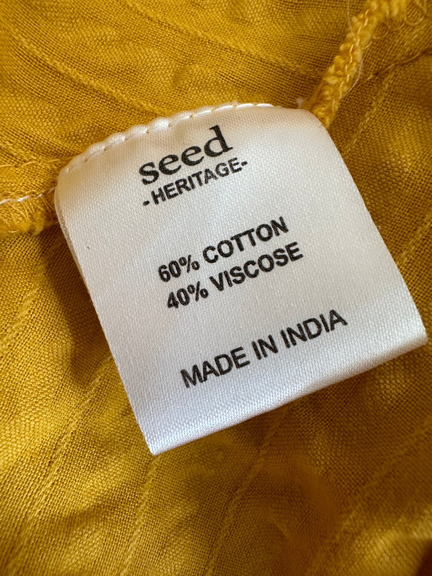 Seed Heritage shirt lange mouw L