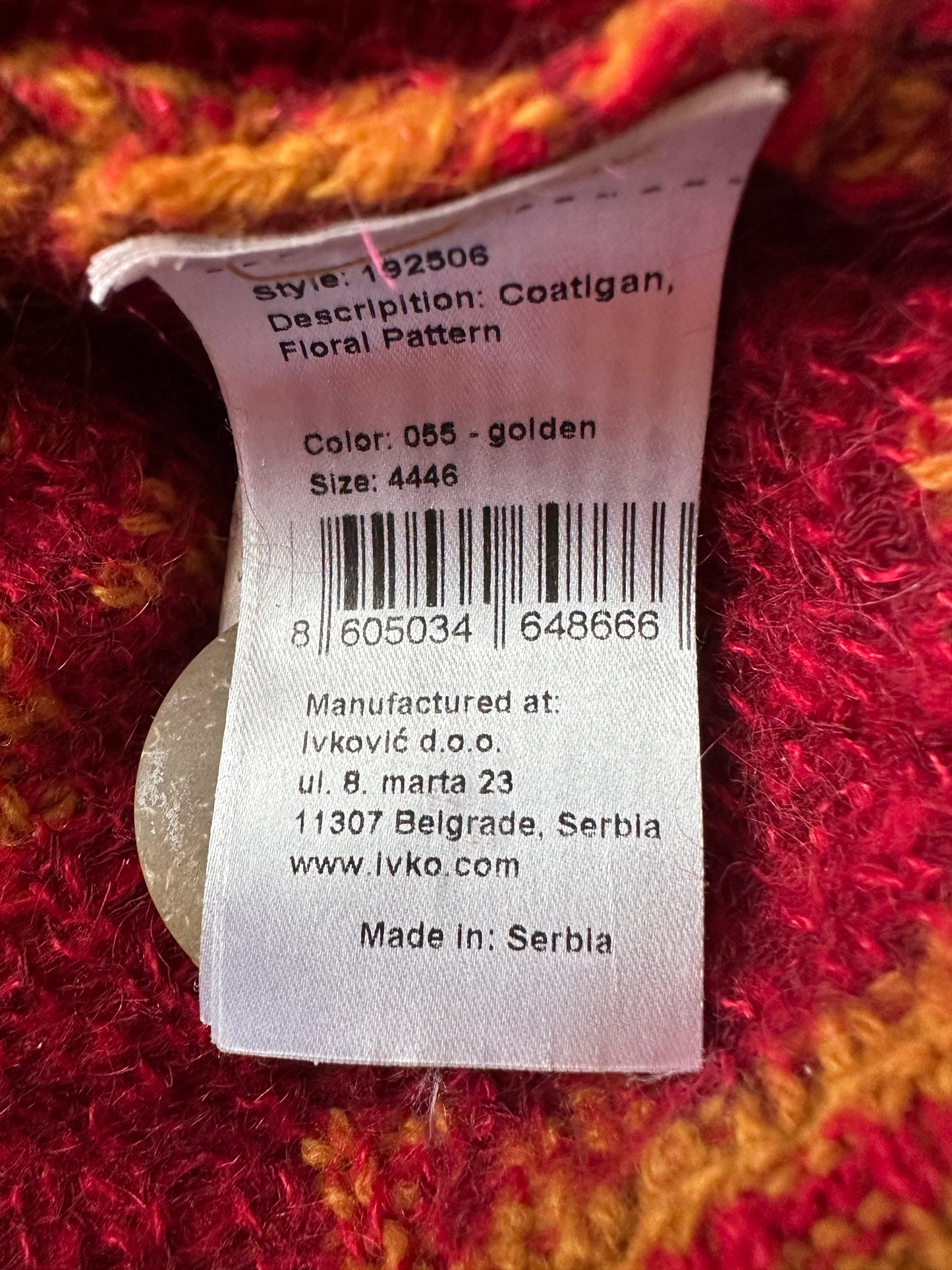 Ivko vest 3XL
