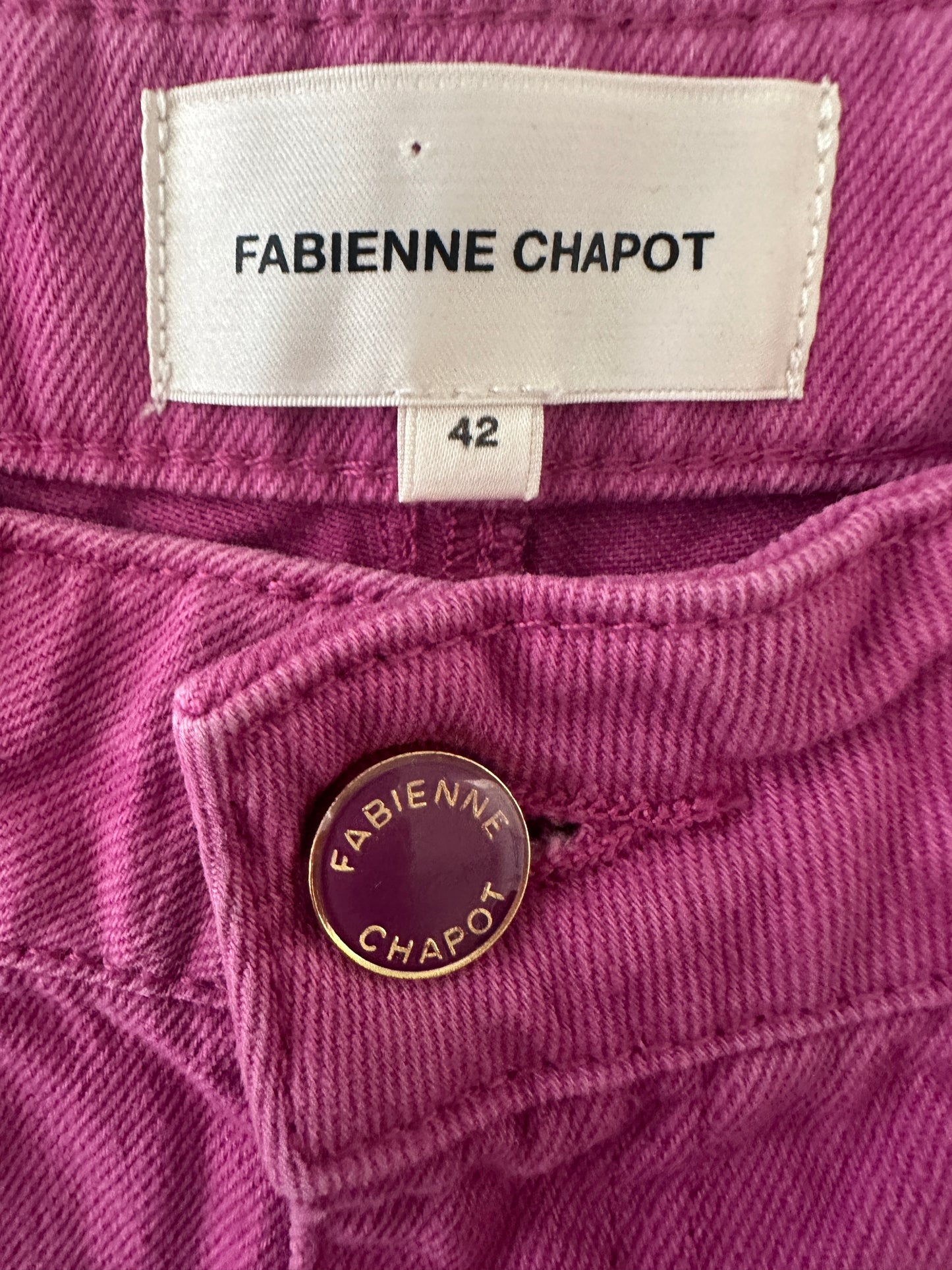 Fabienne Chapot korte spijkerbroek XL