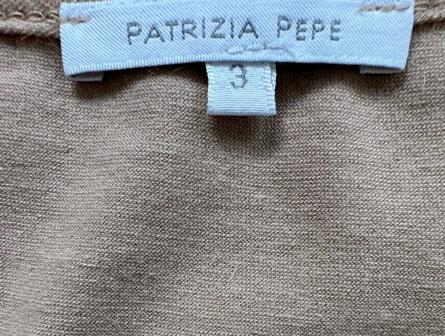 Patrizia Pepe shirt lange mouw NIEUW L