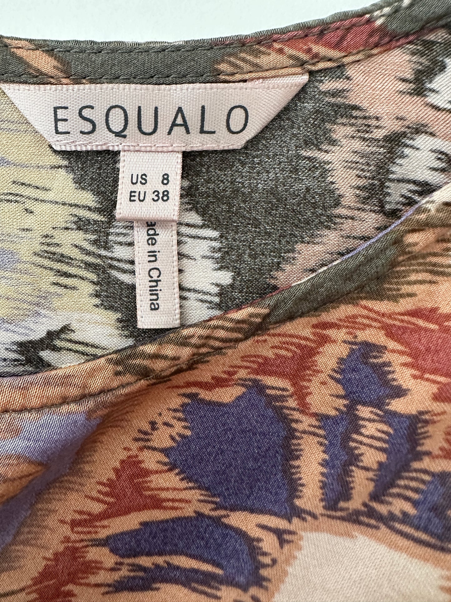 Esqaulo shirt lange mouw M