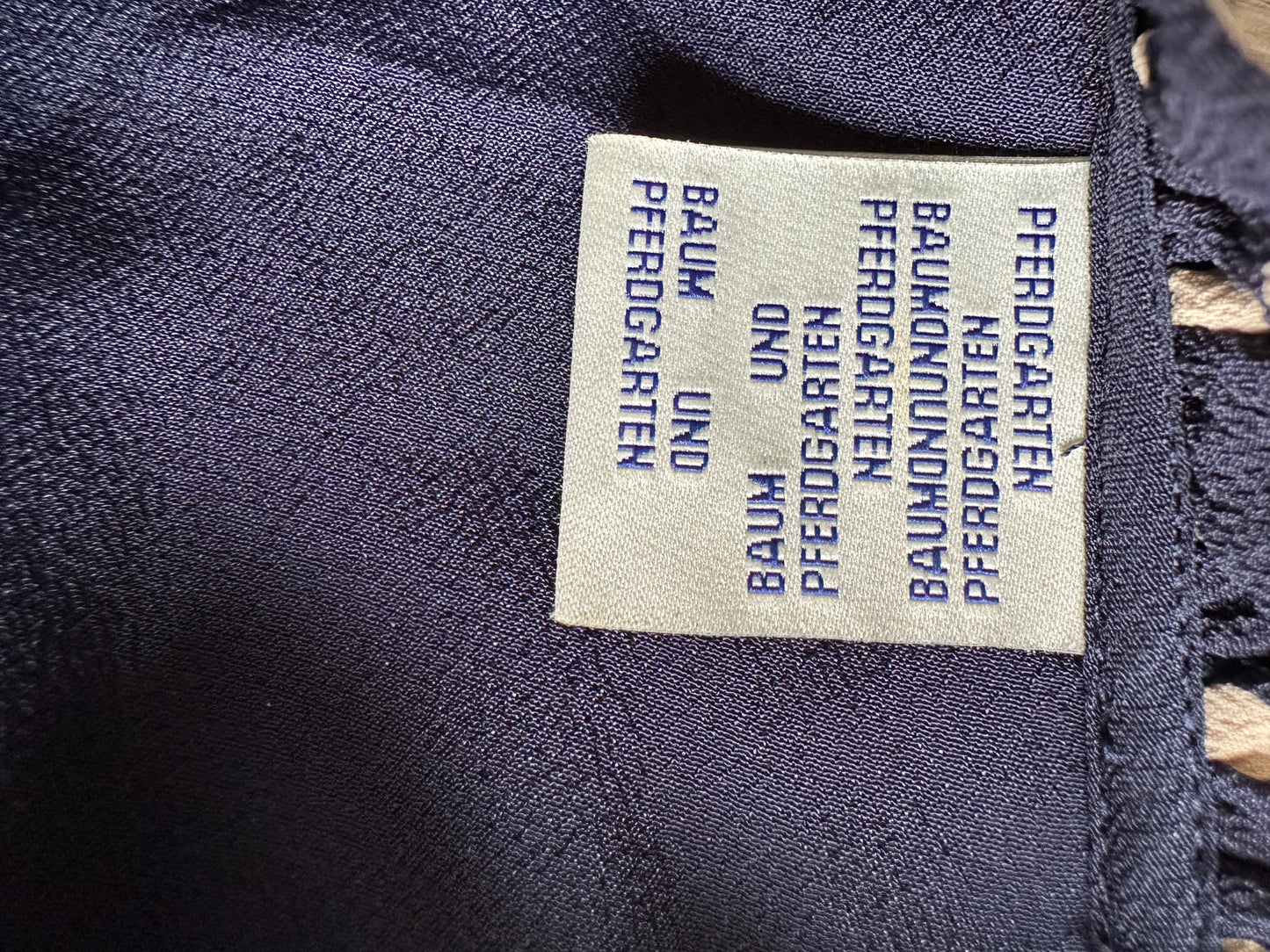 Baum und Pferdgarten blouse M