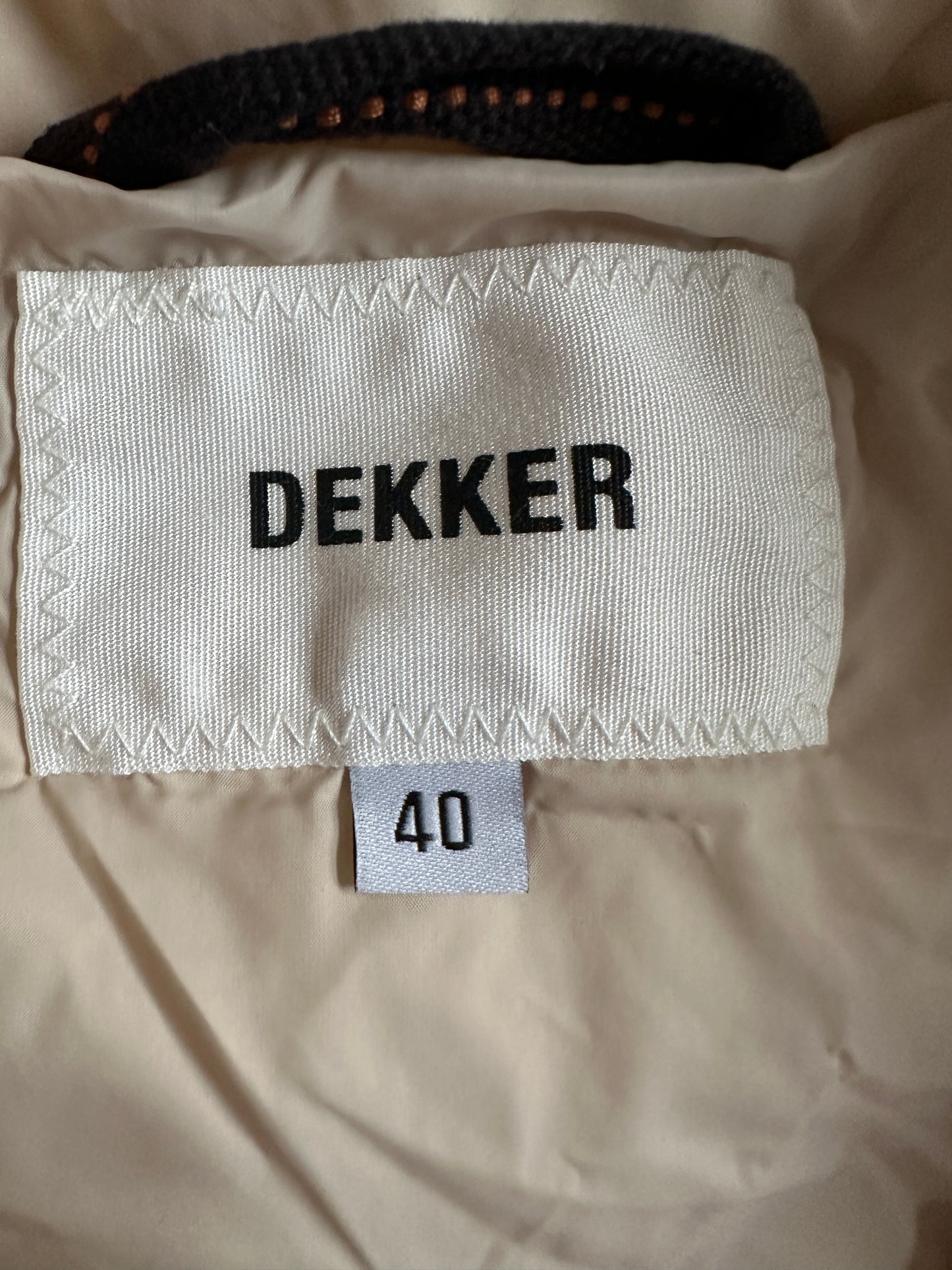 Dekker winterjas M