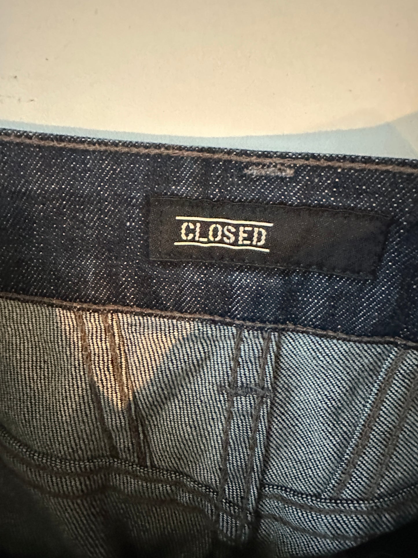 Closed spijkerbroek XS
