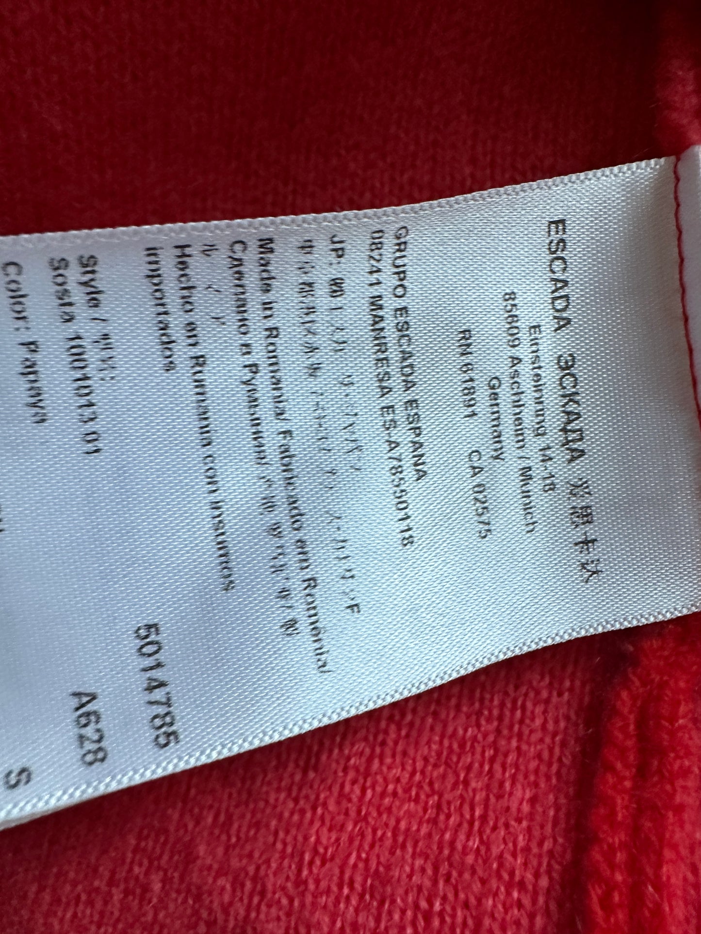 Escada vest S