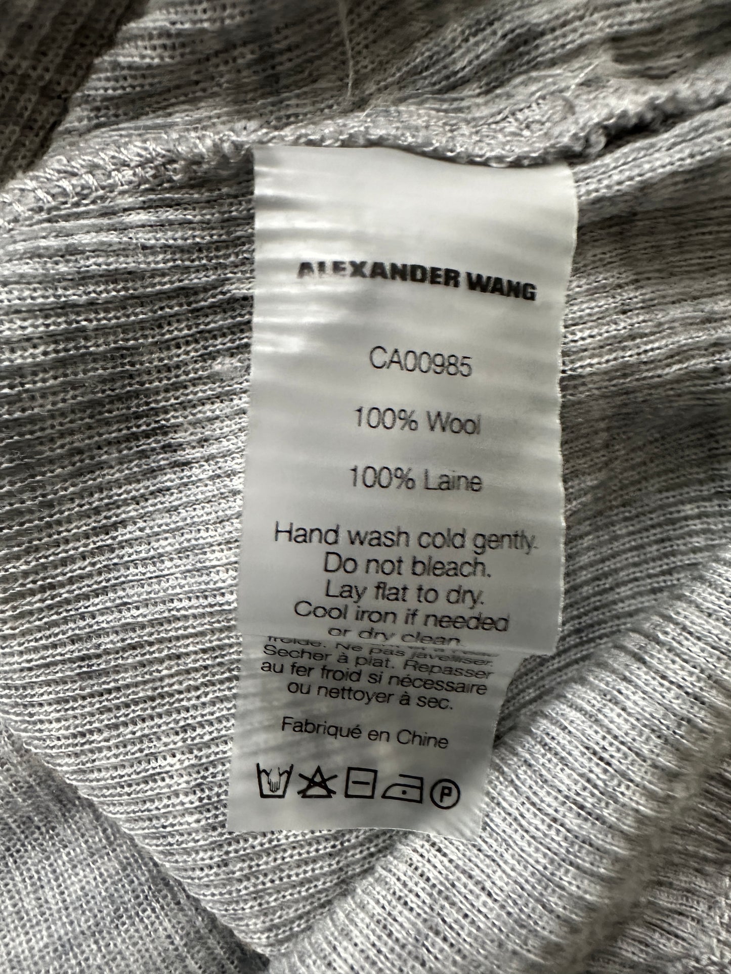 Alexander Wang shirt lange mouw XS