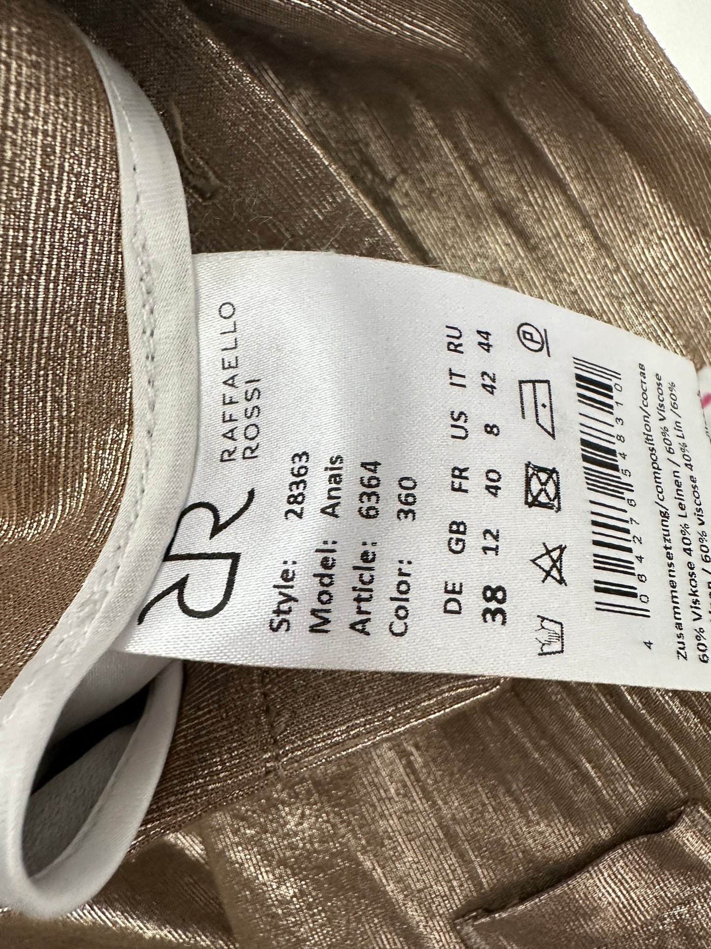 Raffaello Rossi trousers, size M