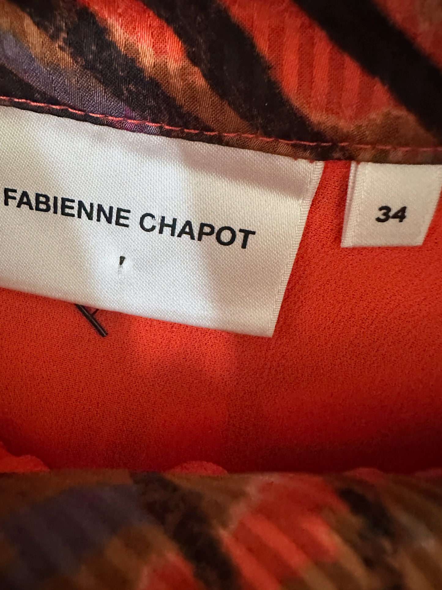 Fabienne Chapot shirt lange mouw XS