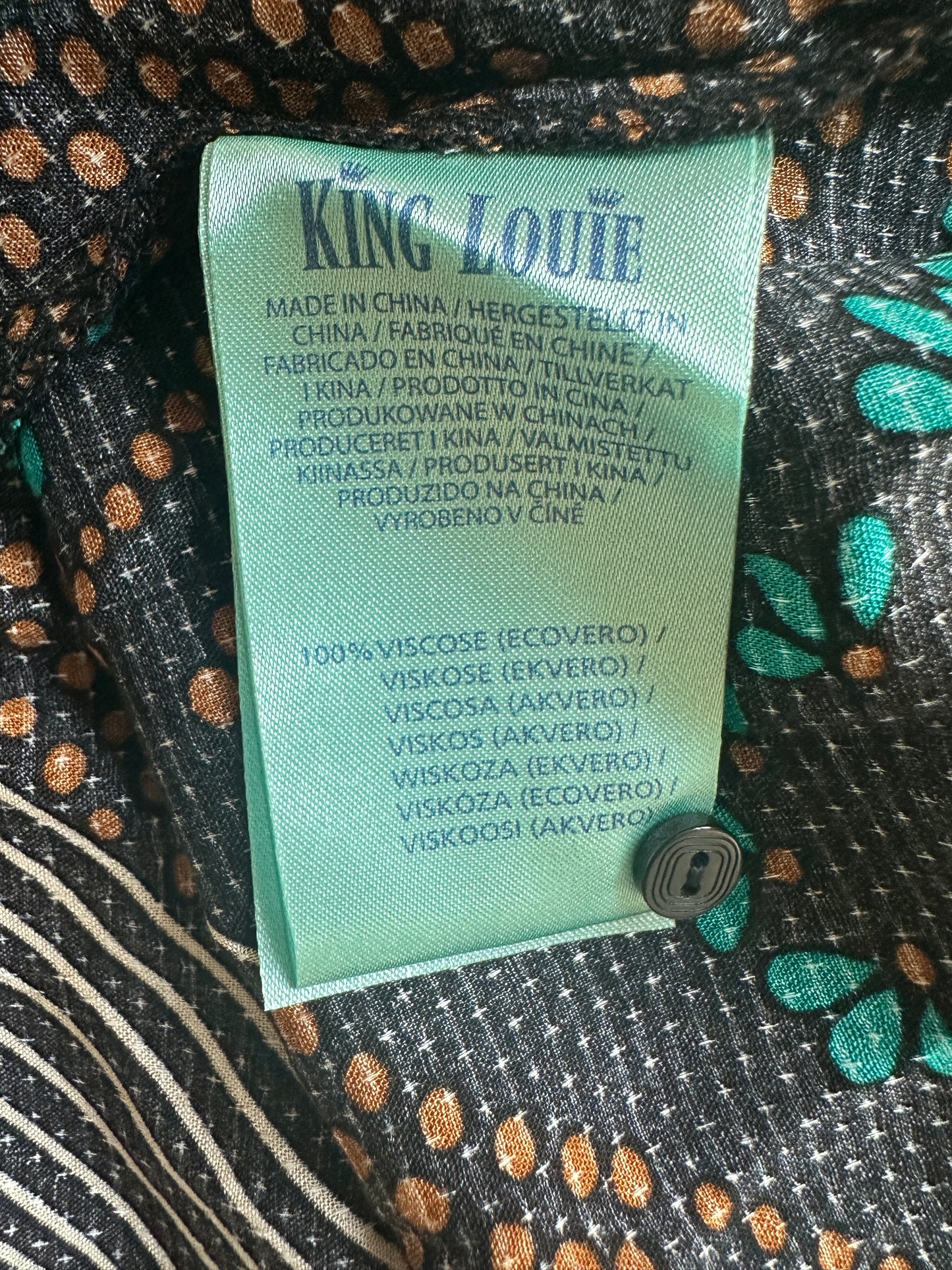 King Louie jurk NIEUW S