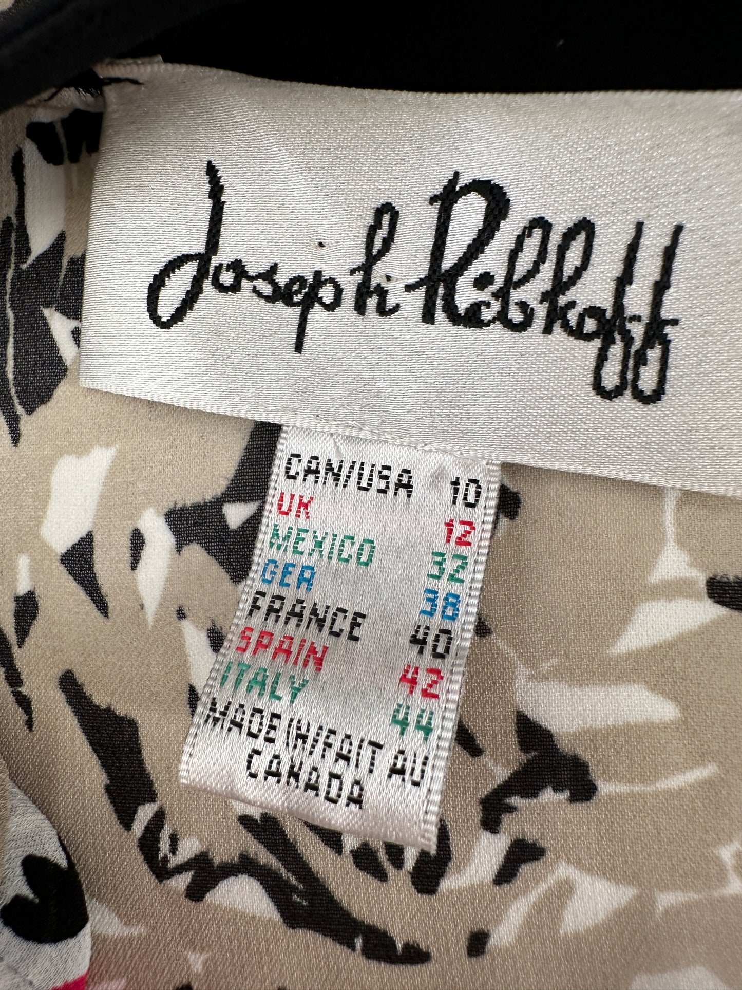 Joseph Ribkoff shirt lange mouw M
