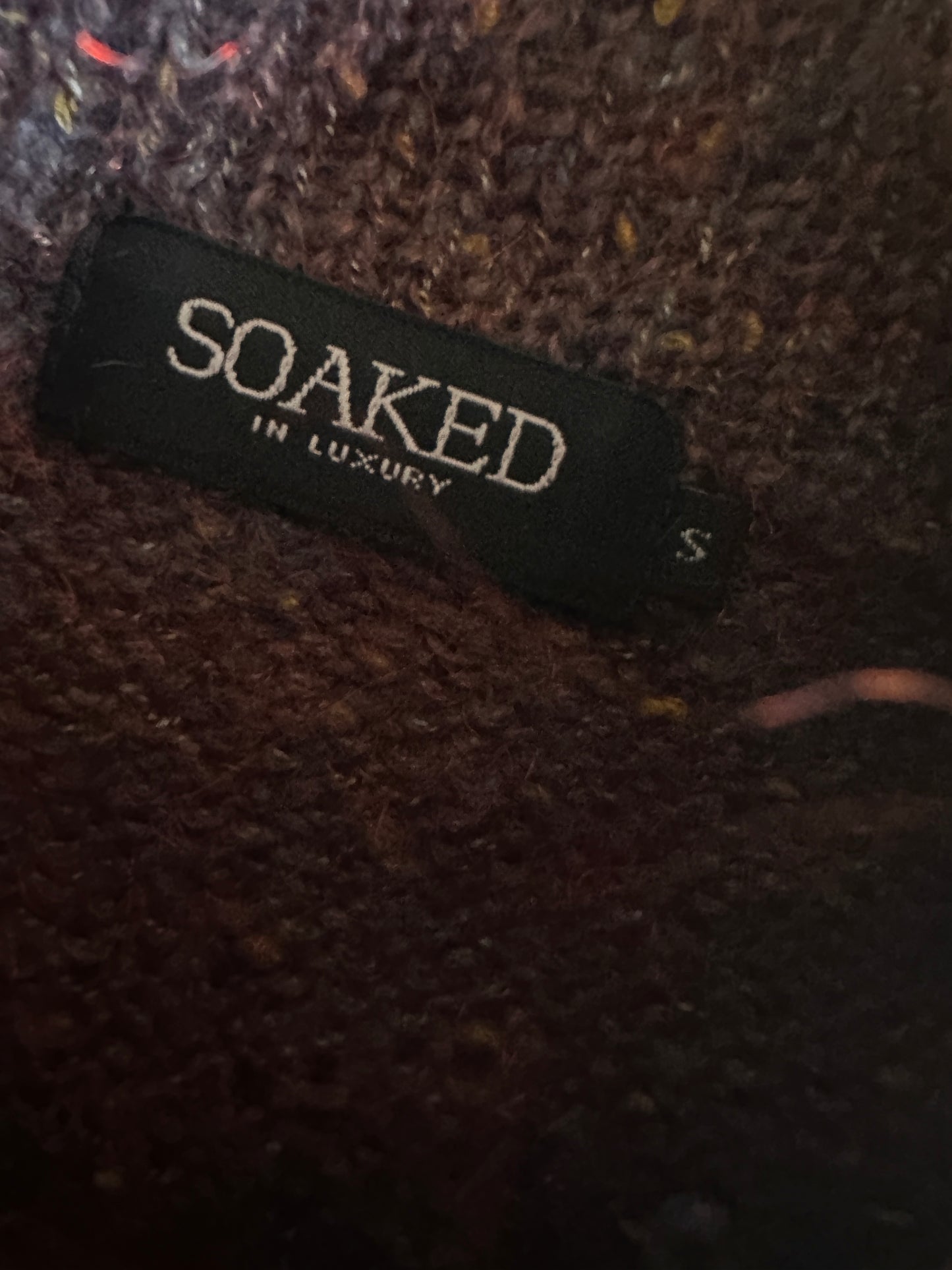 Soaked in Luxury trui S