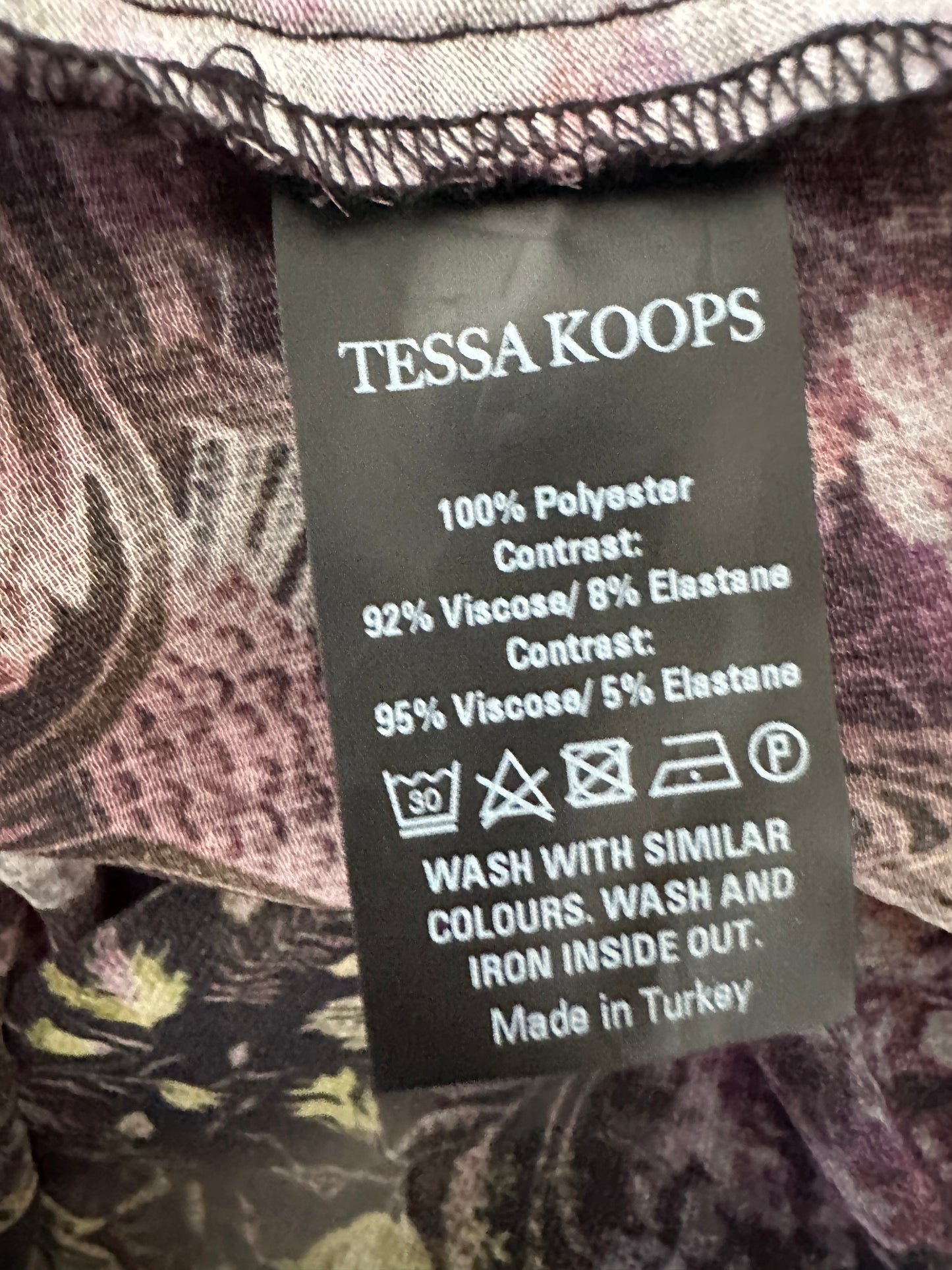 Tessa Koops shirt lange mouw L