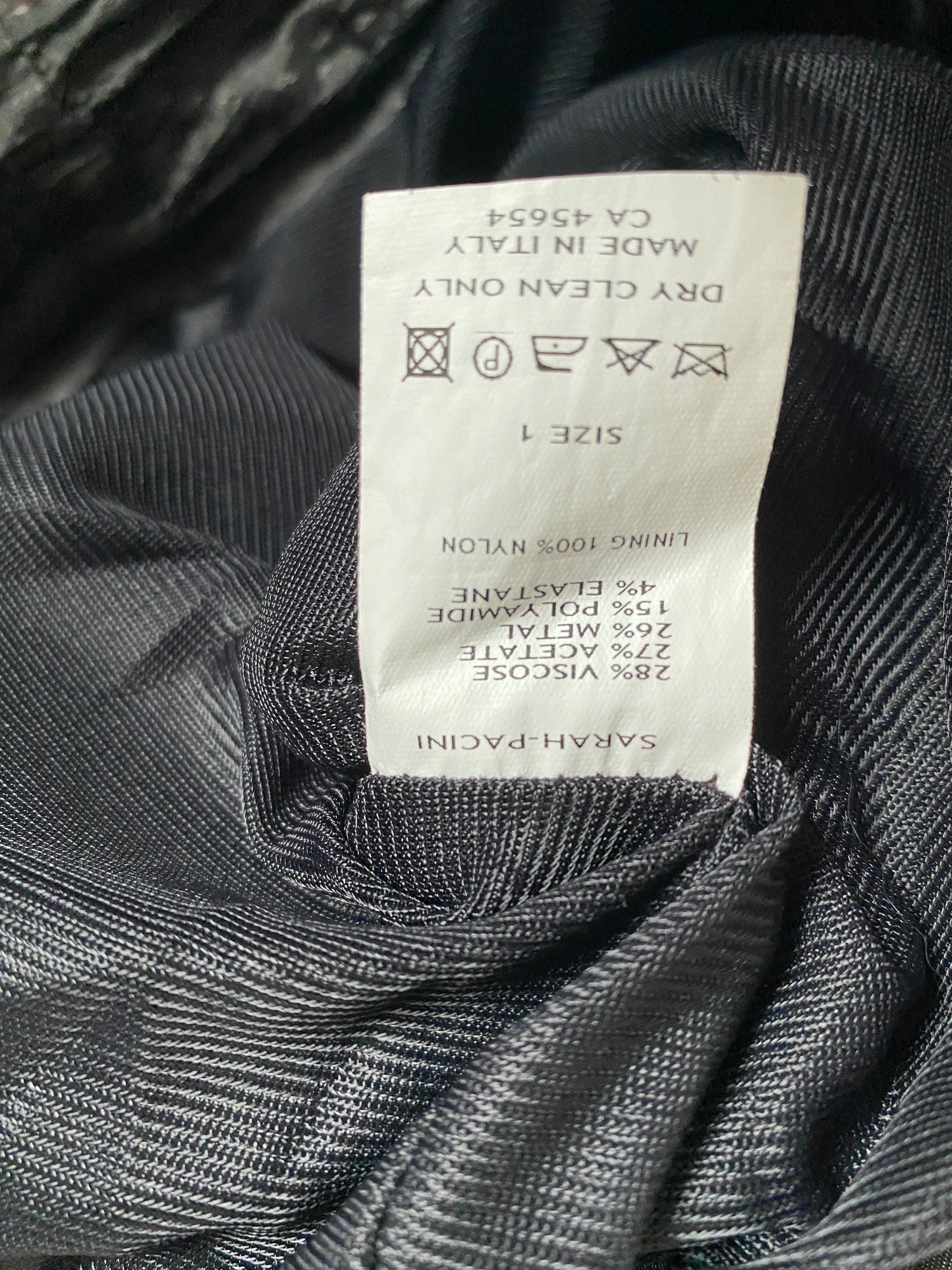 Sarah Pacini jurk XS