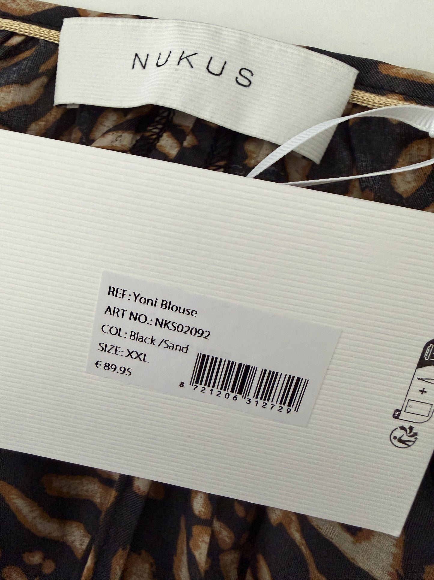 Nukus blouse NIEUW XXL