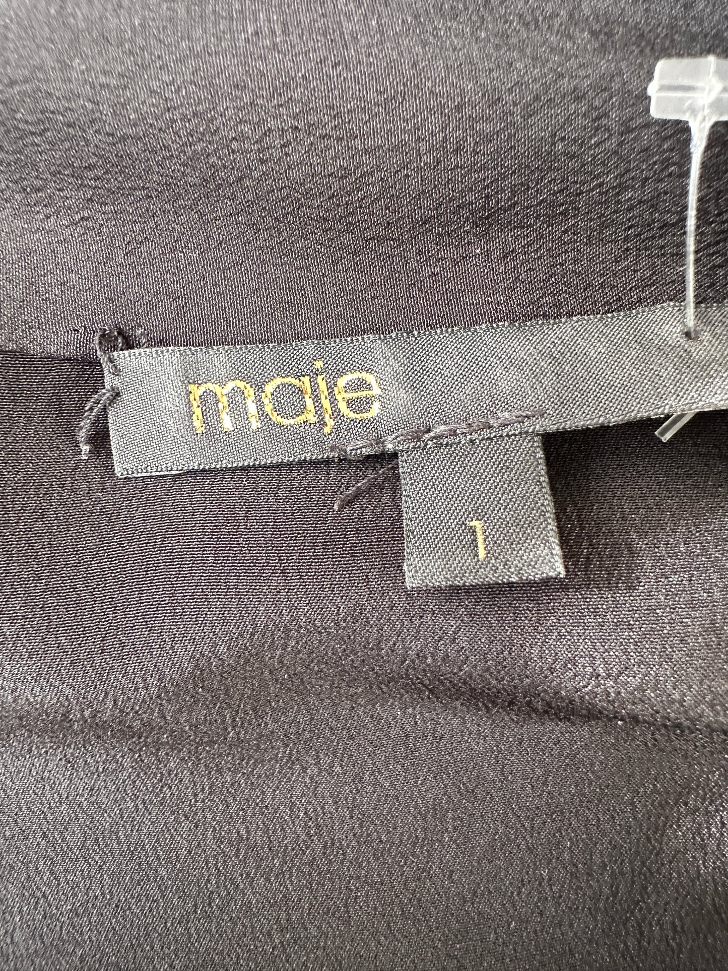 Maje shirt lange mouw S