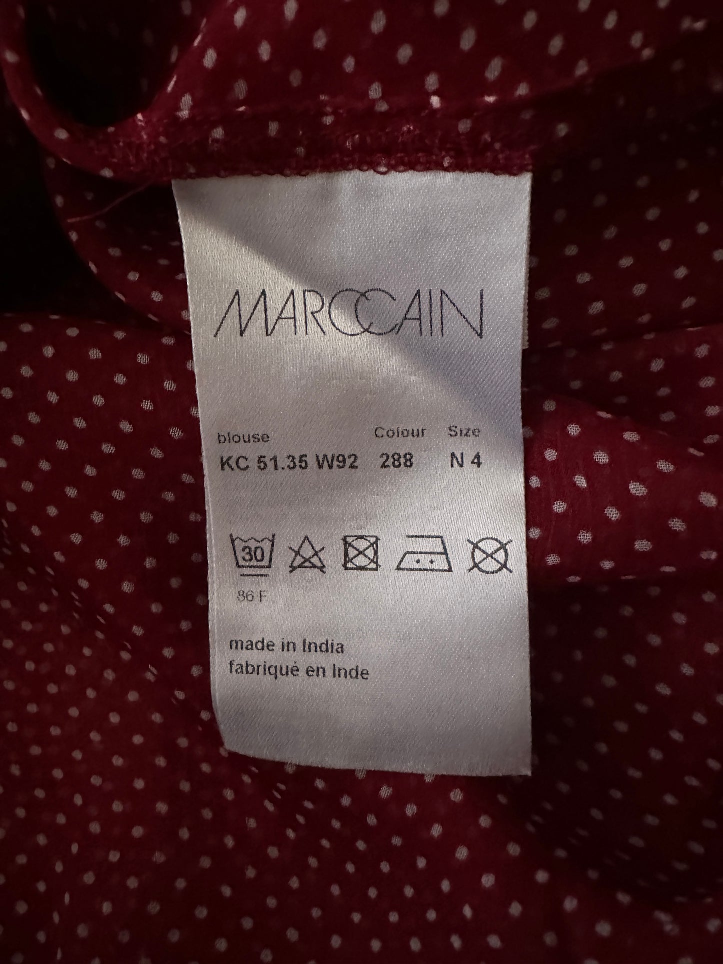 Marc Cain shirt lange mouw L
