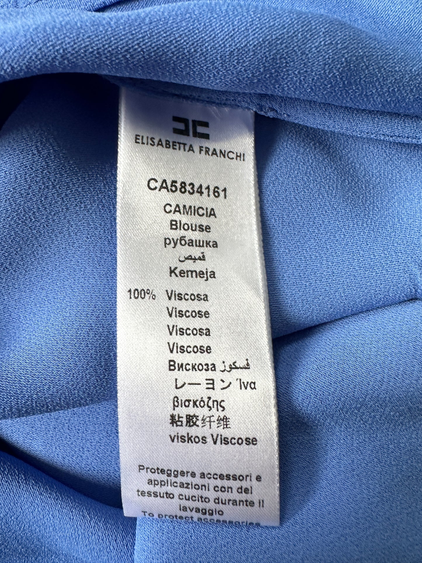 Elisabetti Franchi shirt lange mouw L