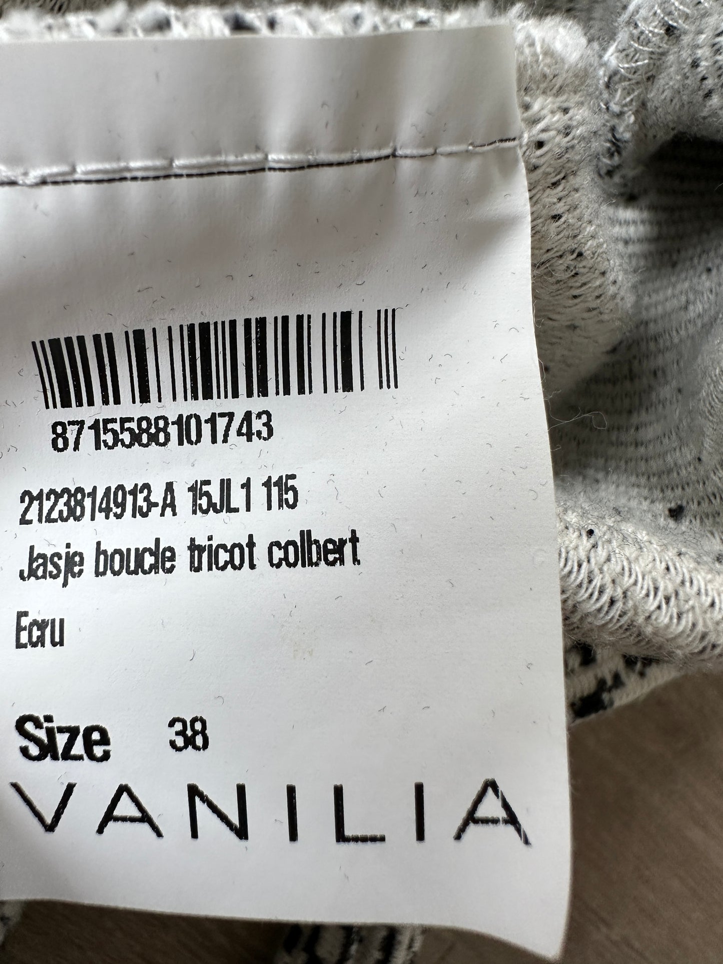 Vanilia vest M