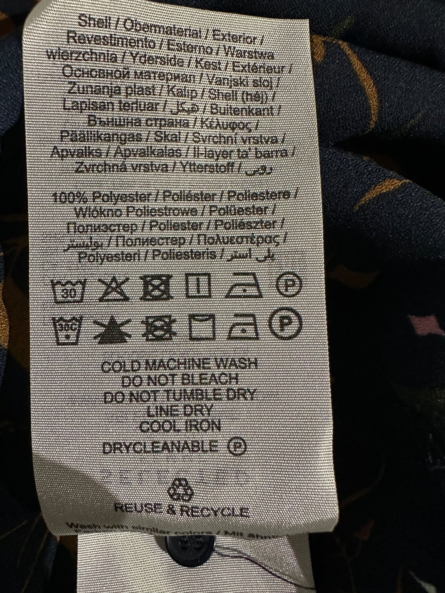 Selected Femme shirt lange mouw XS