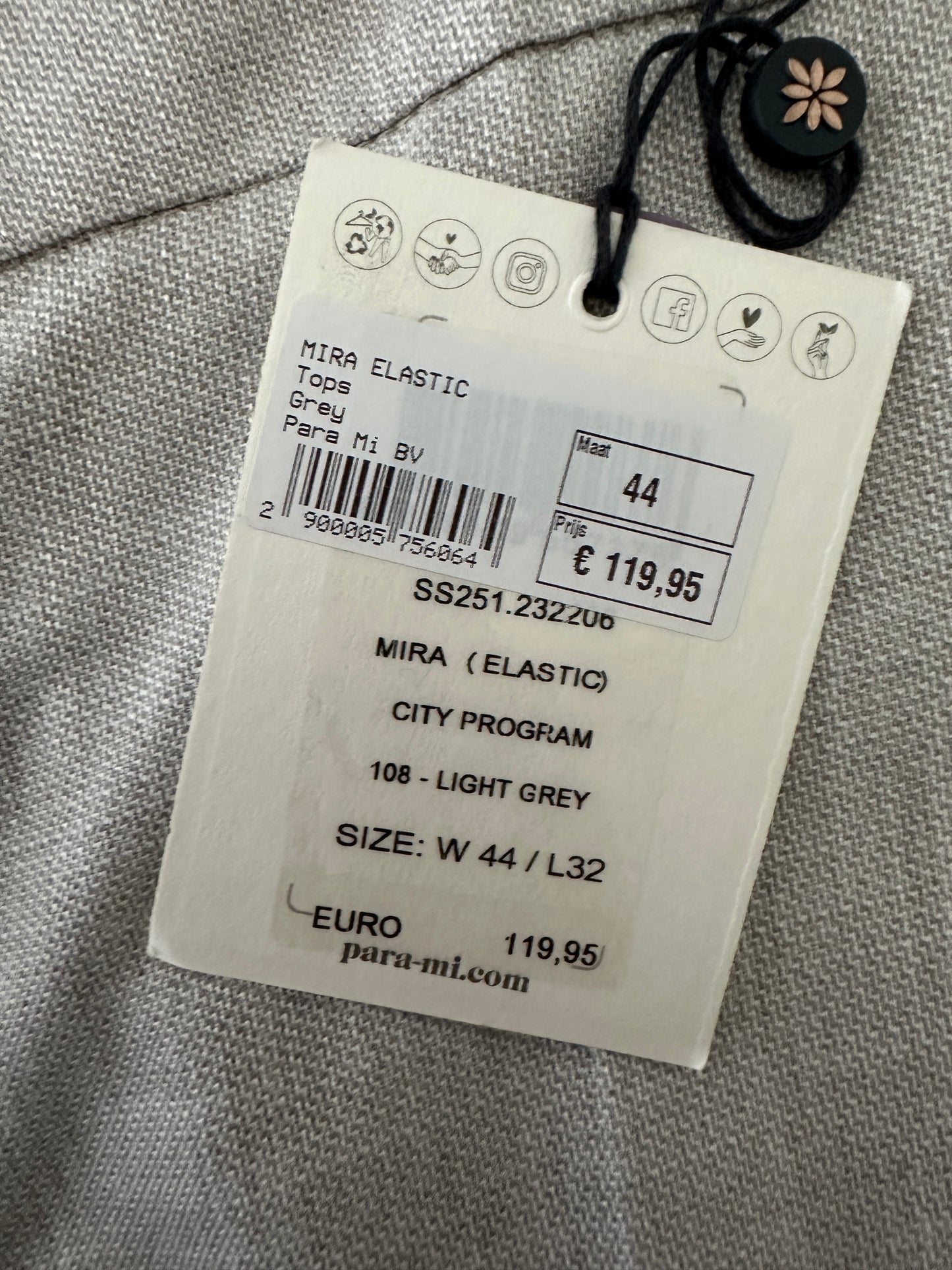 Para Mi broek NIEUW XXL