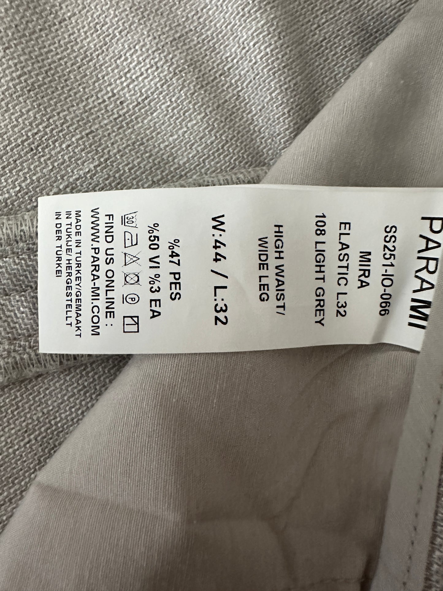 Para Mi broek NIEUW XXL