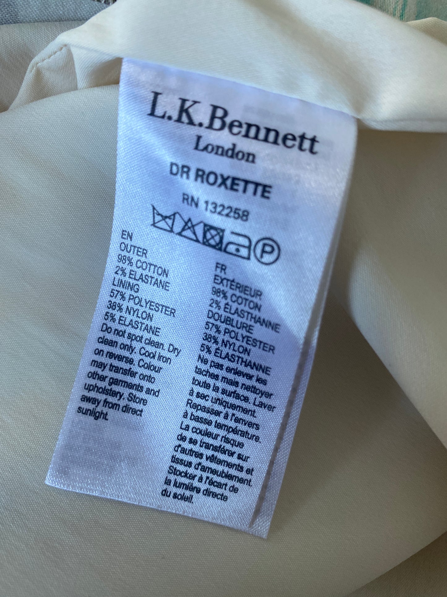 LK Bennett jurk L